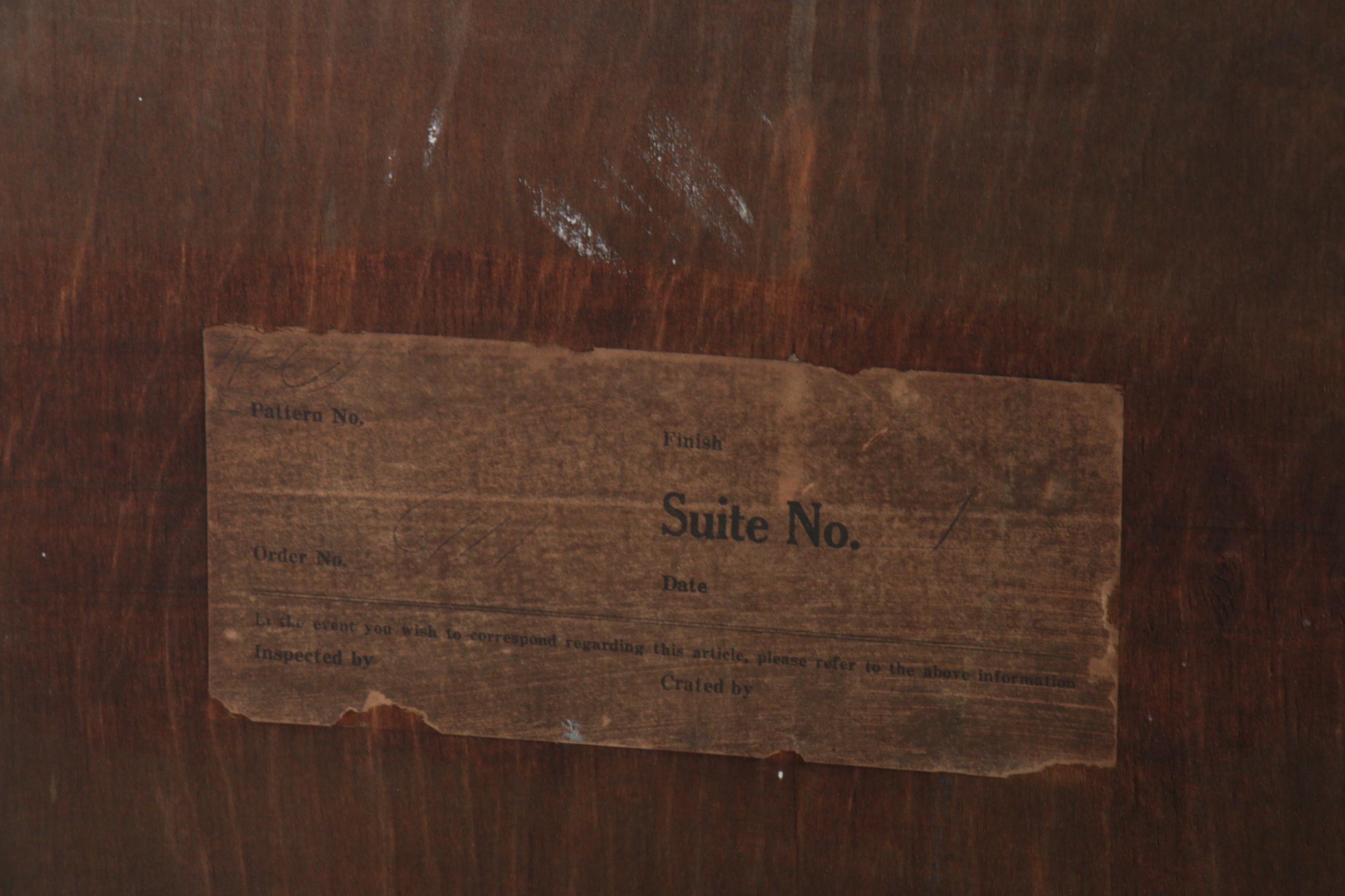 Tri Bond Furniture Art Deco Chiffarobe, Mid 20th Century