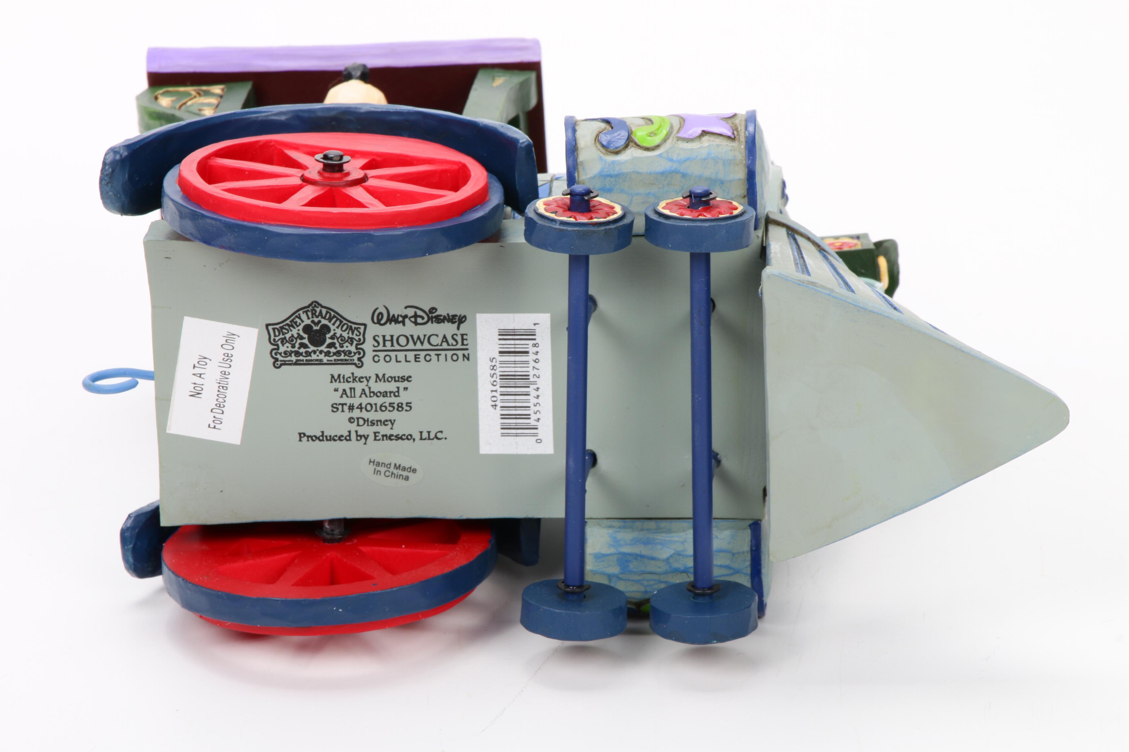 Jim Shore Walt Disney Birthday Train Figurines