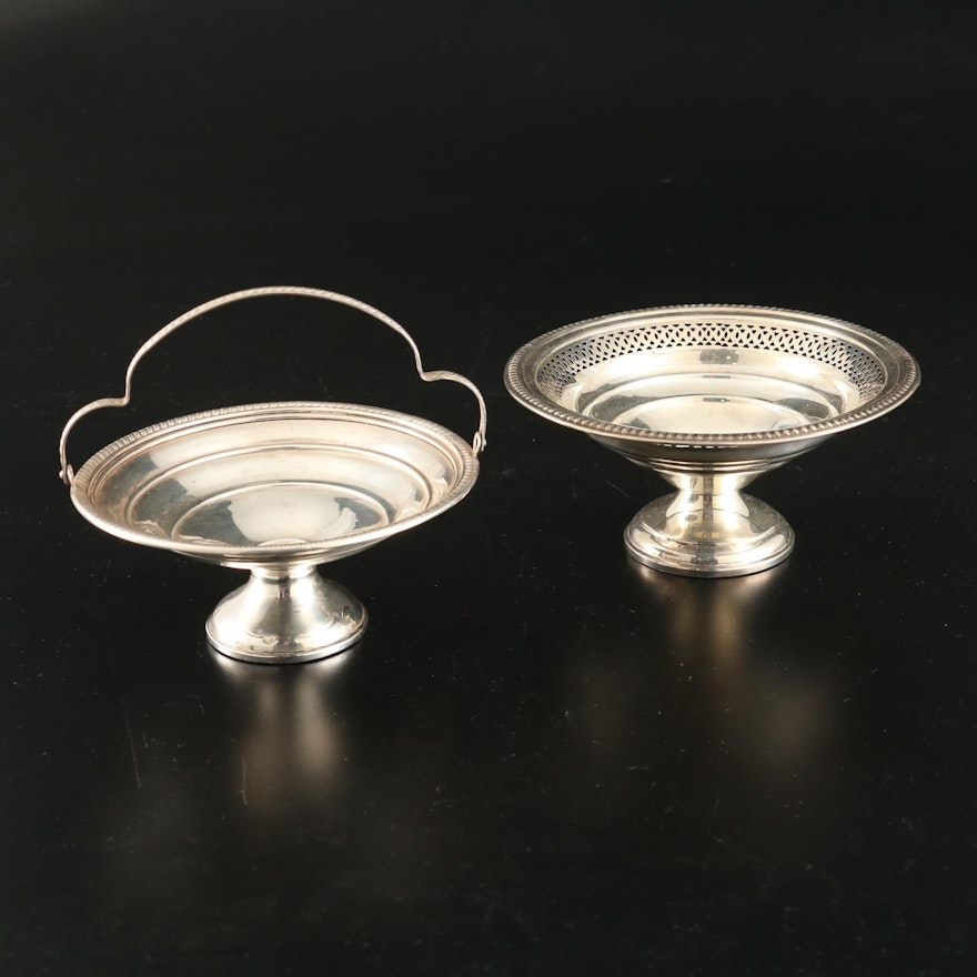 D.S. Spaulding Co. and Other Weighted Sterling Silver Compote, Eatly 20th C.