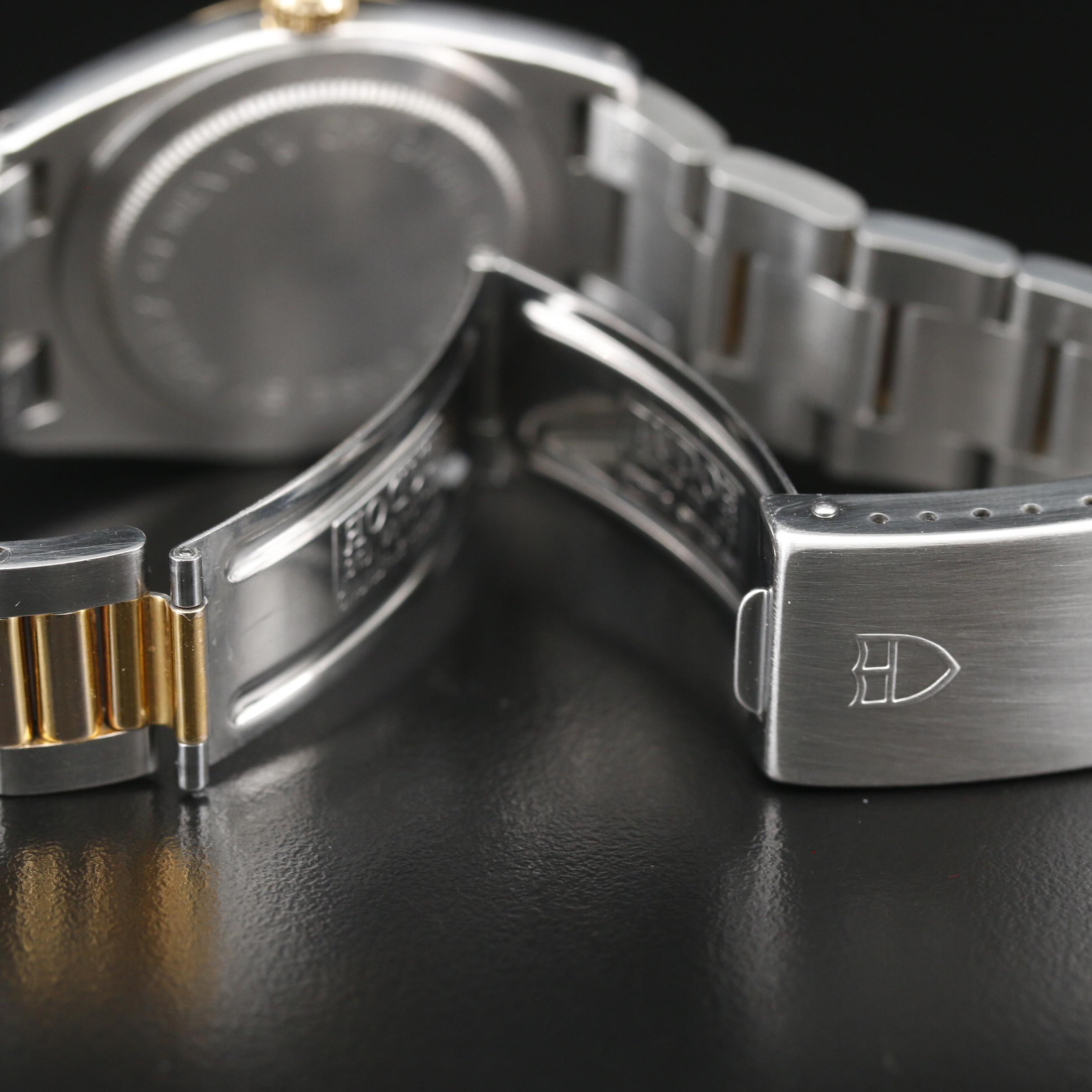 1990 Tudor Prince-Quartz Oysterdate 18K and Stainless Steel Watch