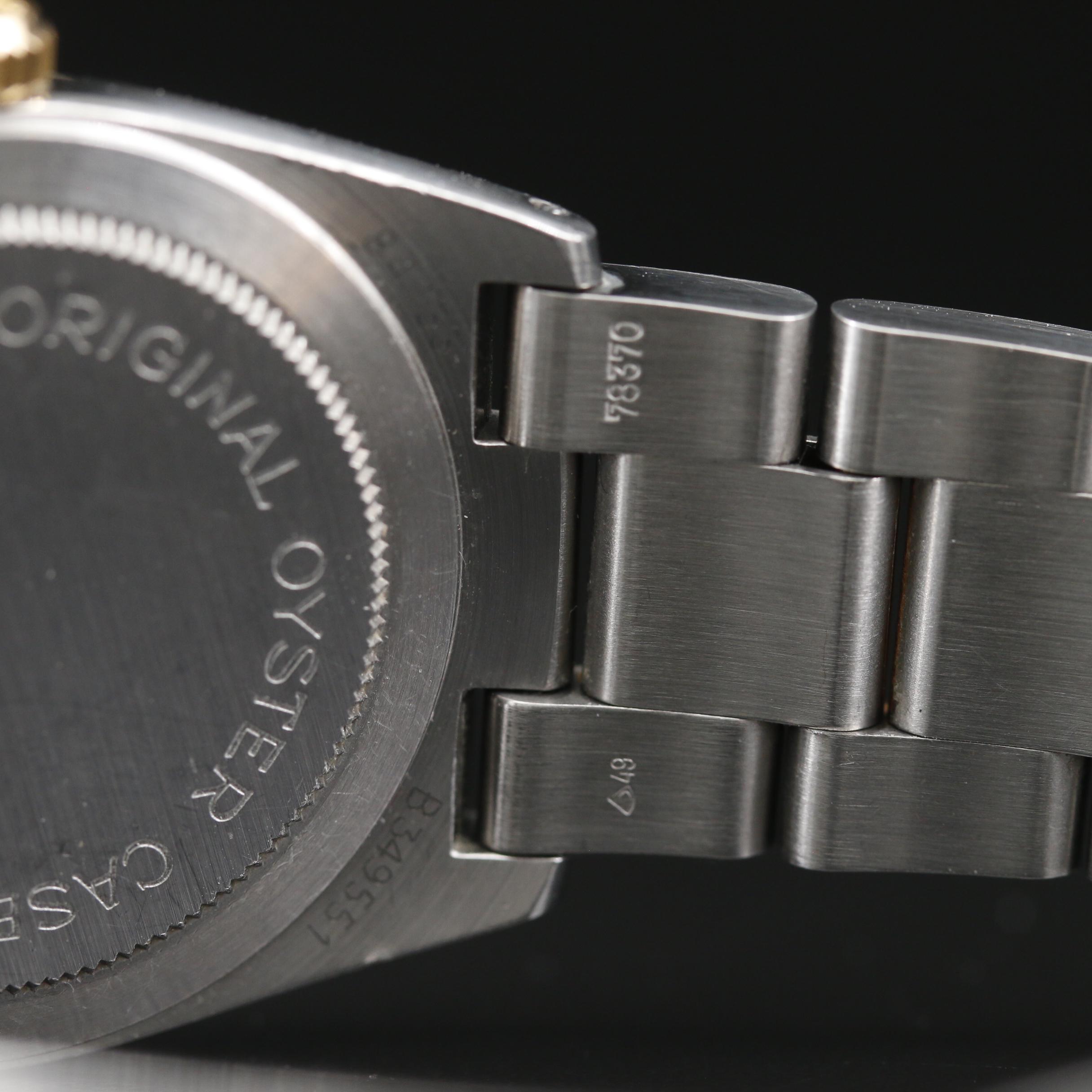 1990 Tudor Prince-Quartz Oysterdate 18K and Stainless Steel Watch