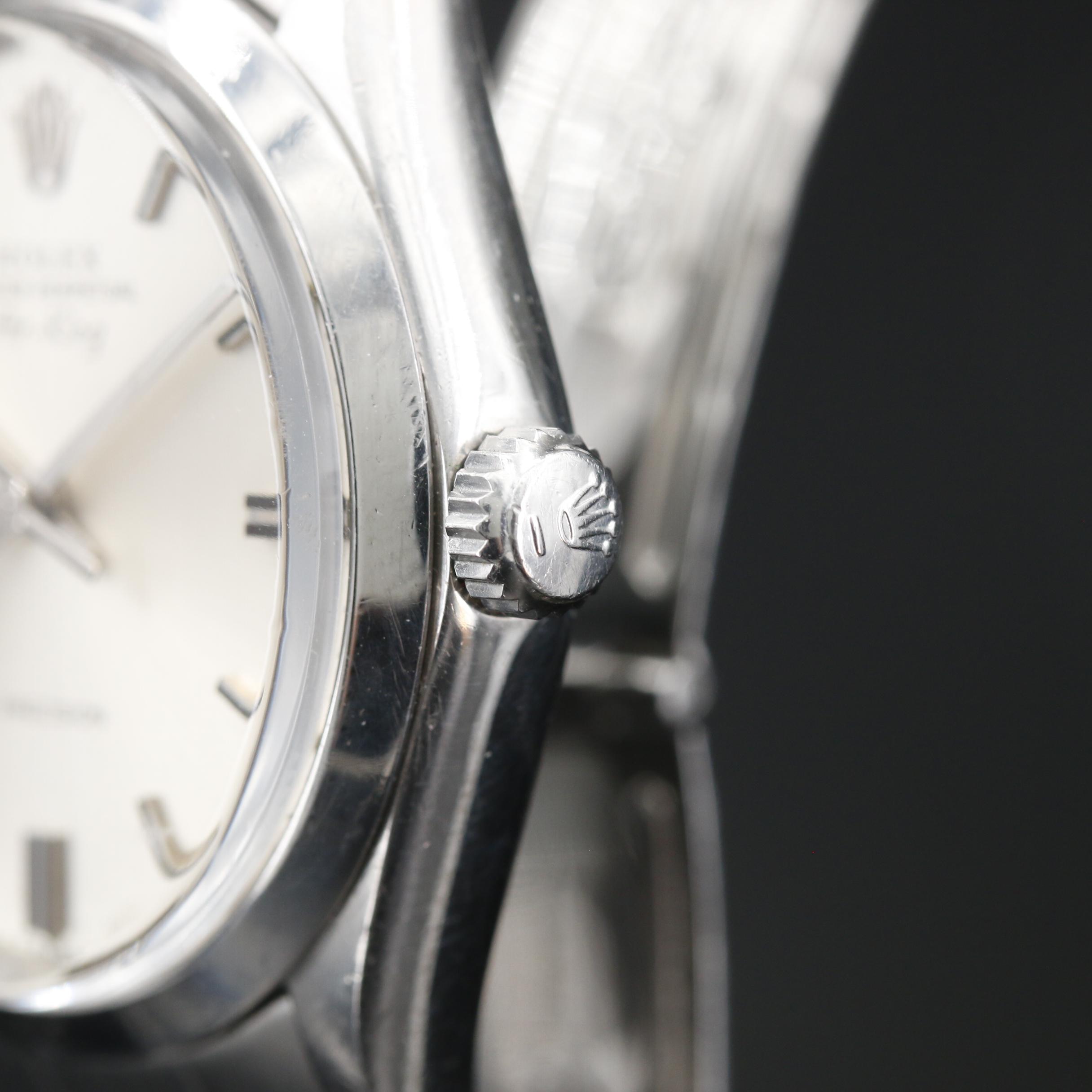 1974 Rolex Air King Stainless Steel Watch