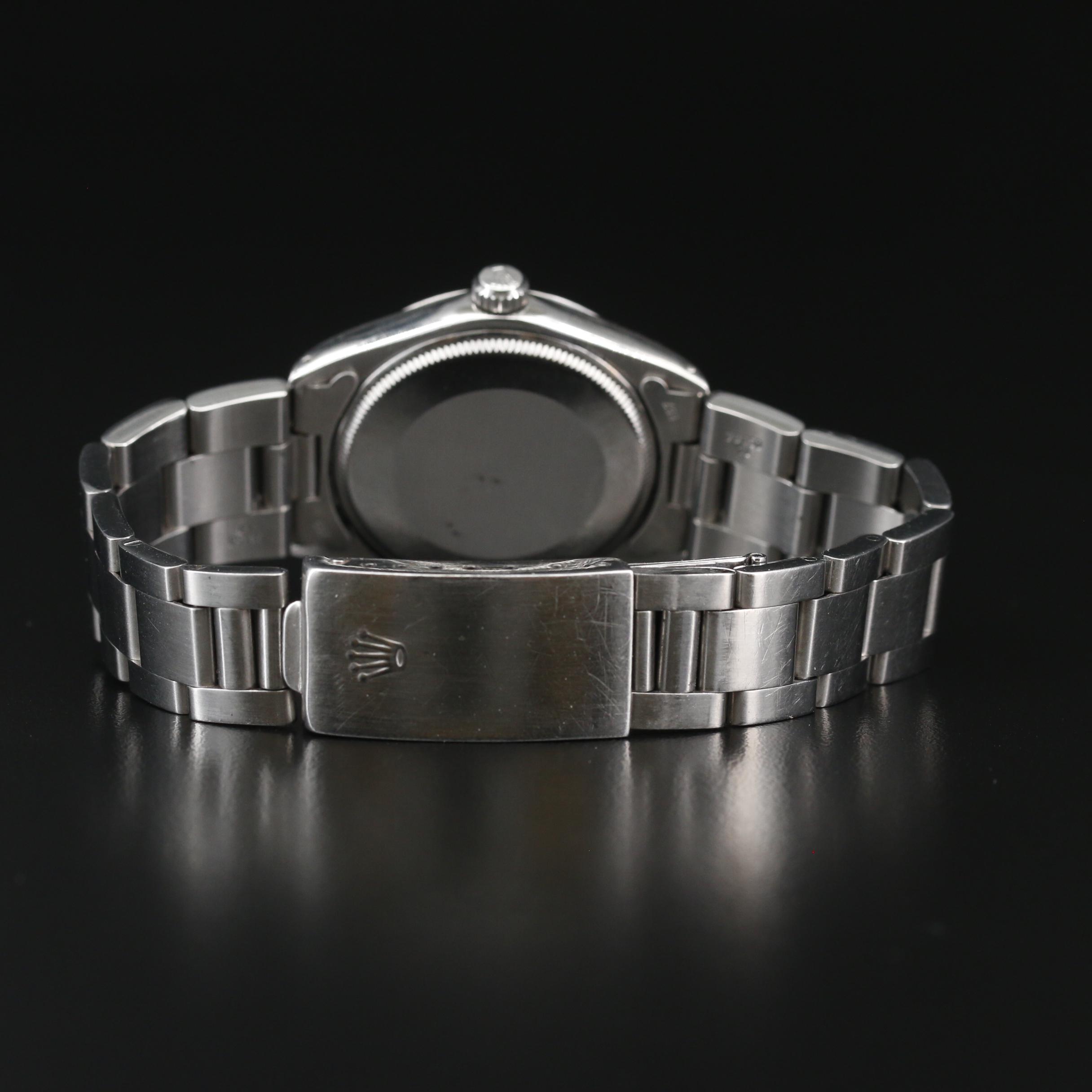 1974 Rolex Air King Stainless Steel Watch