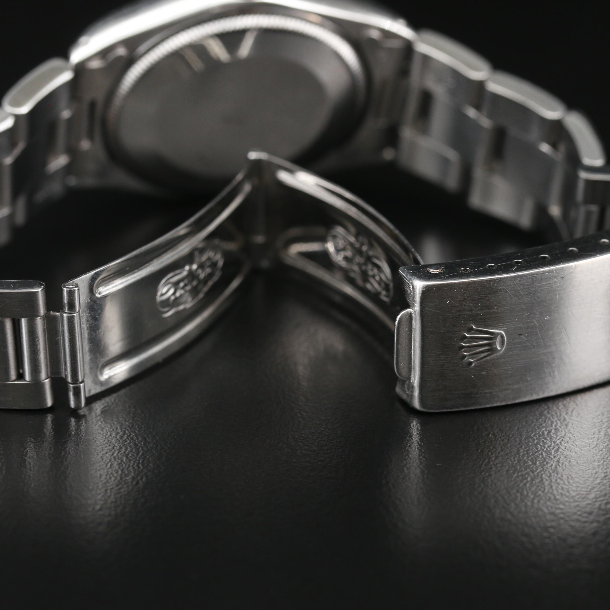 1974 Rolex Air King Stainless Steel Watch