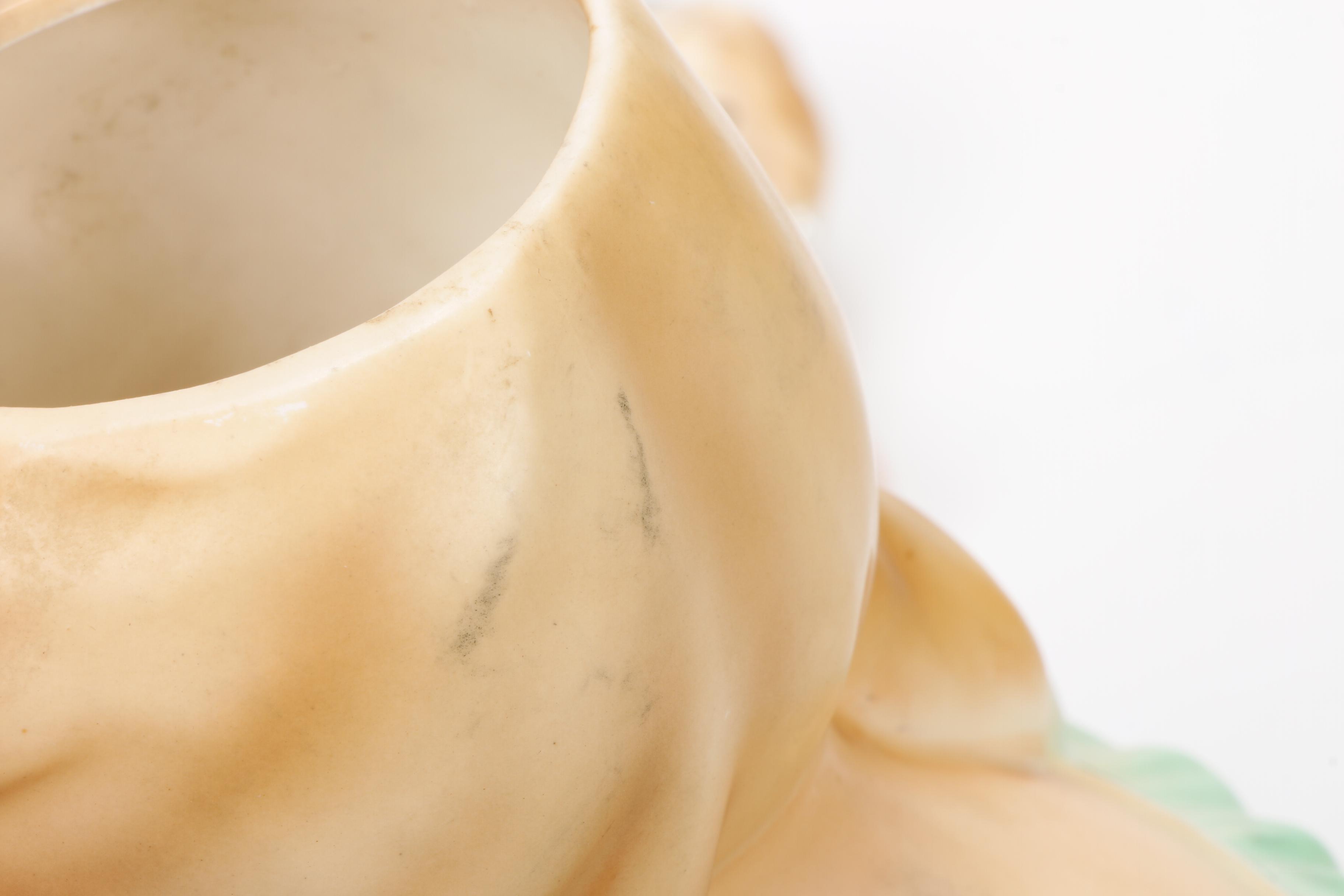 Three Inarco Ceramic Lady Head Vases, Mid-20th Century