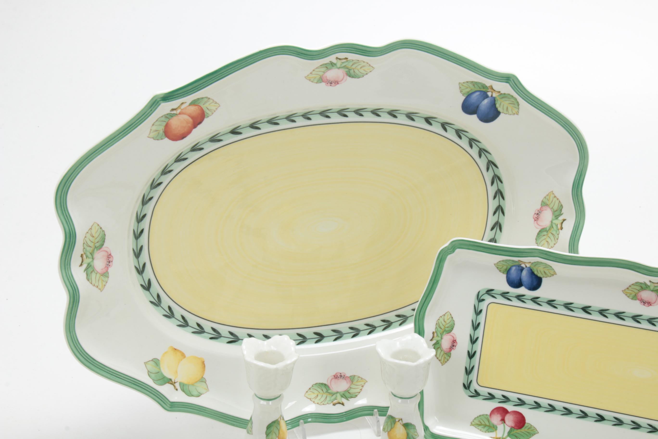 Villeroy & Boch "French Garden Fleurence" Porcelain Serveware