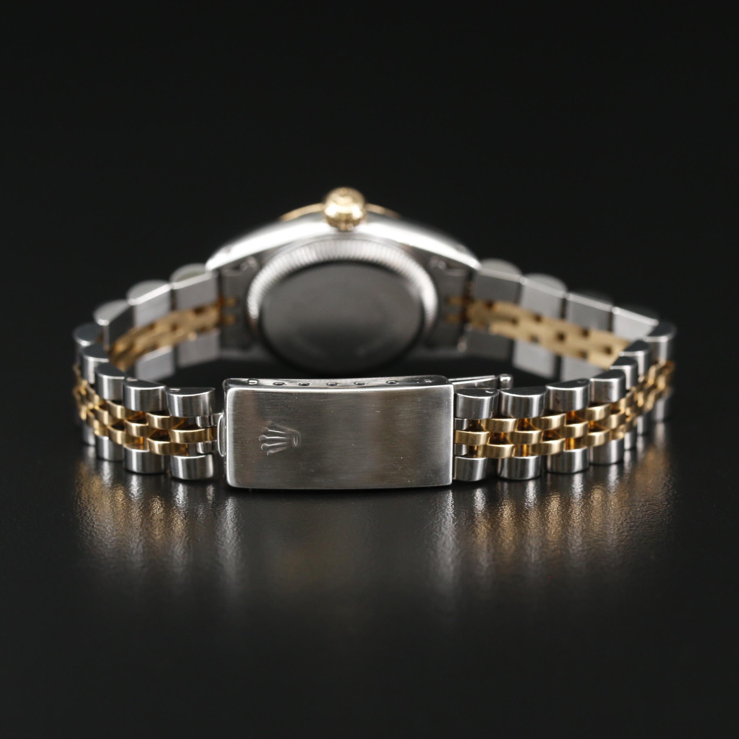 1987 Rolex Oyster Perpetual 18K Gold and Stainless Steel Automatic Watch