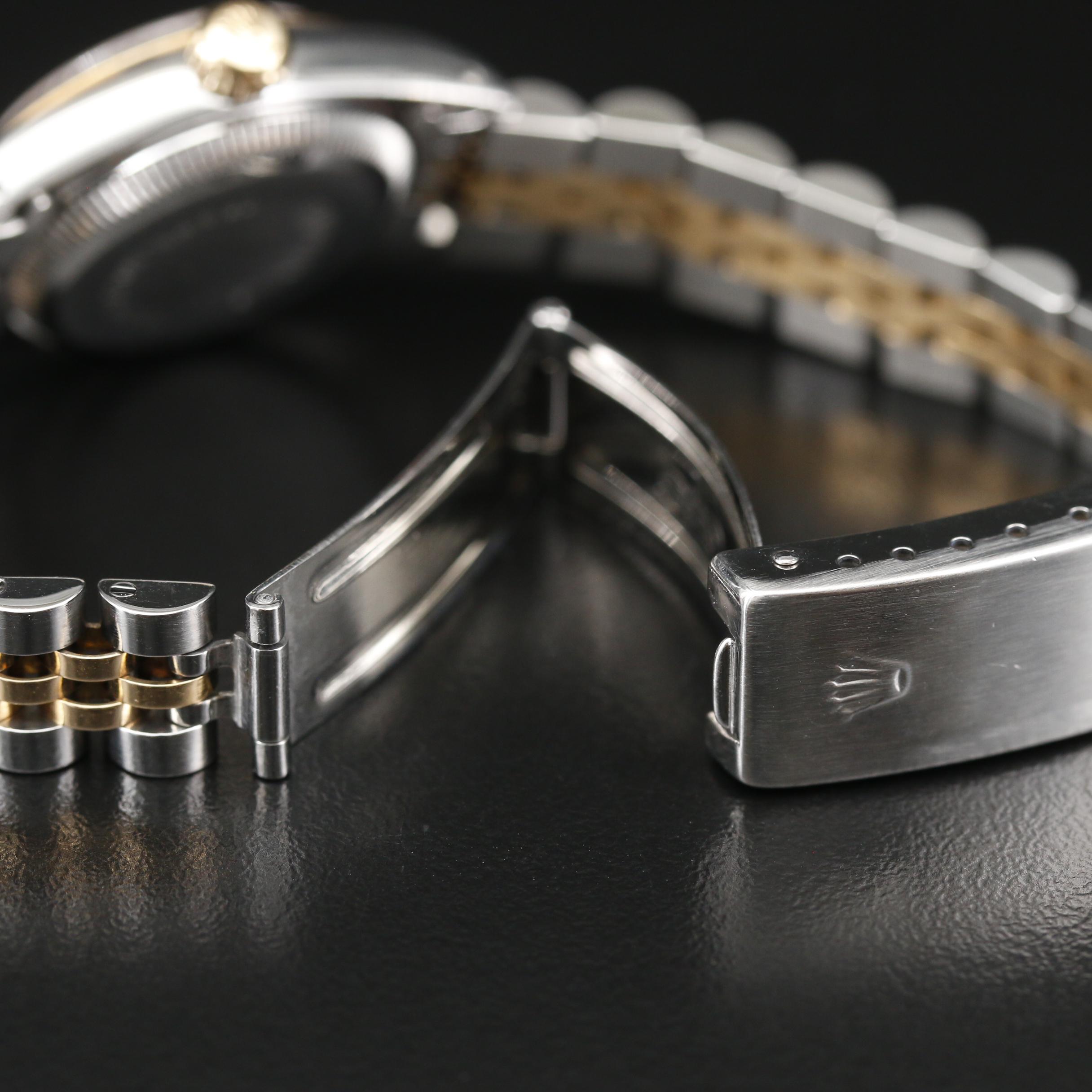 1987 Rolex Oyster Perpetual 18K Gold and Stainless Steel Automatic Watch