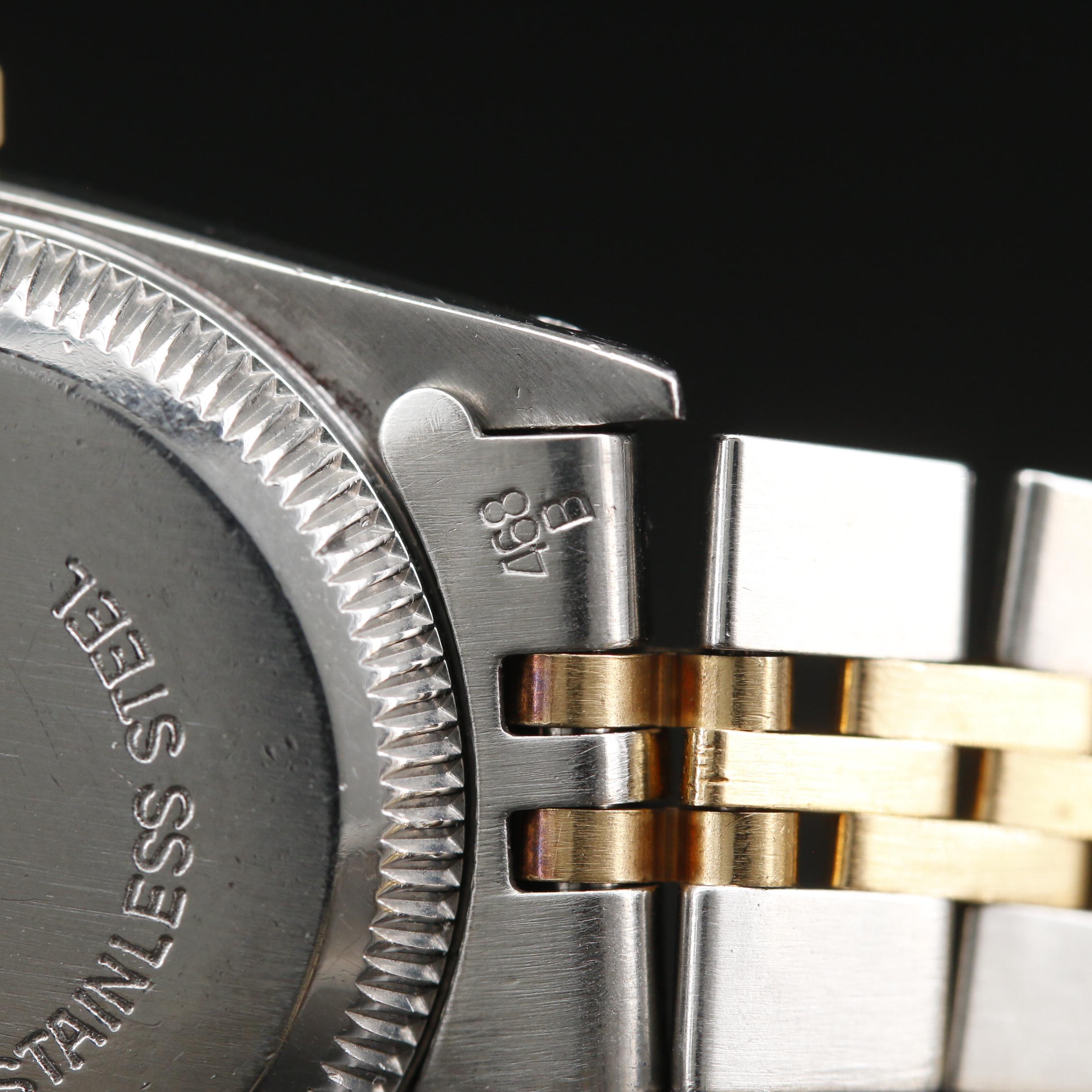 1987 Rolex Oyster Perpetual 18K Gold and Stainless Steel Automatic Watch