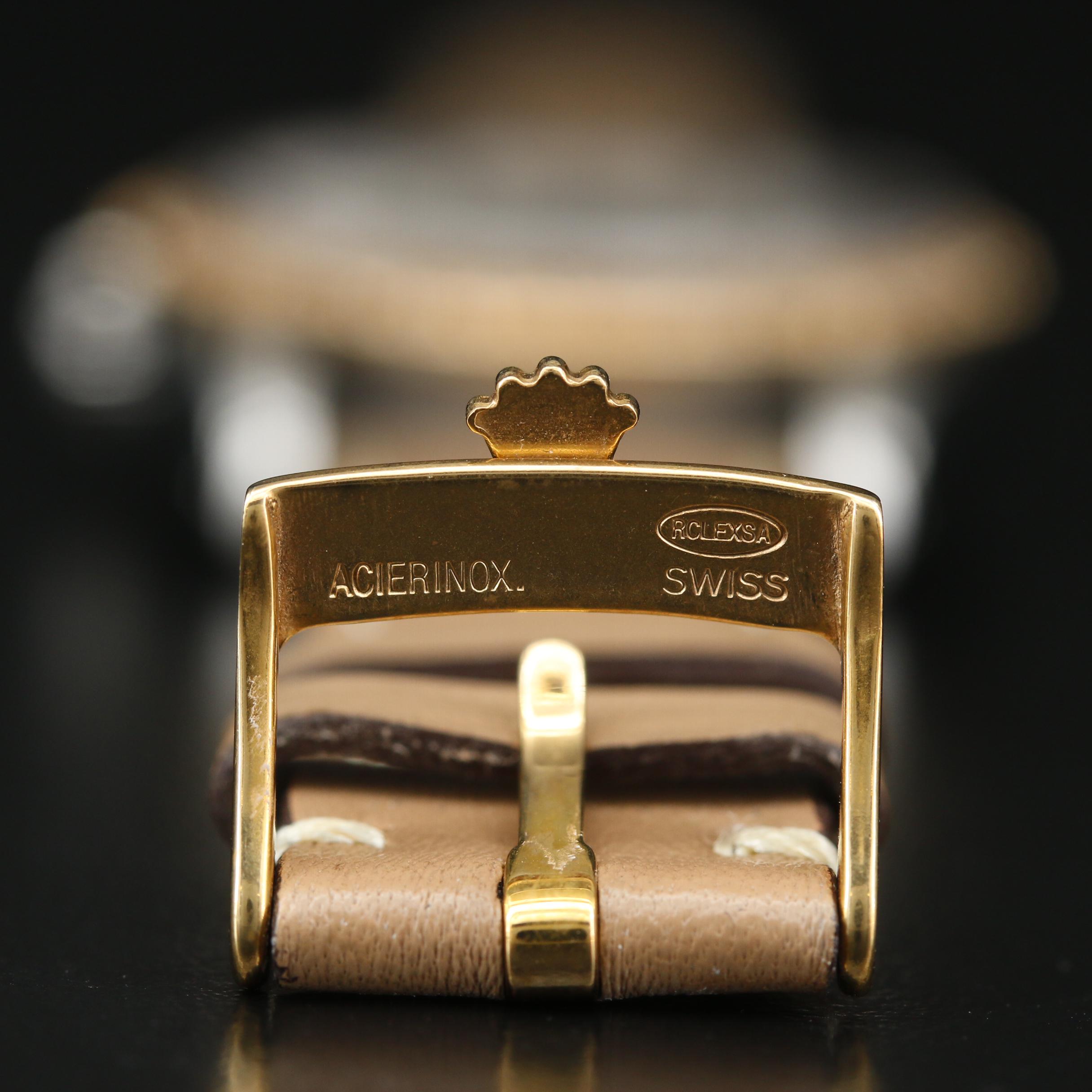 1989 Rolex "Datejust" 14K, 1.13 CTW Diamond and  Stainless Steel Watch