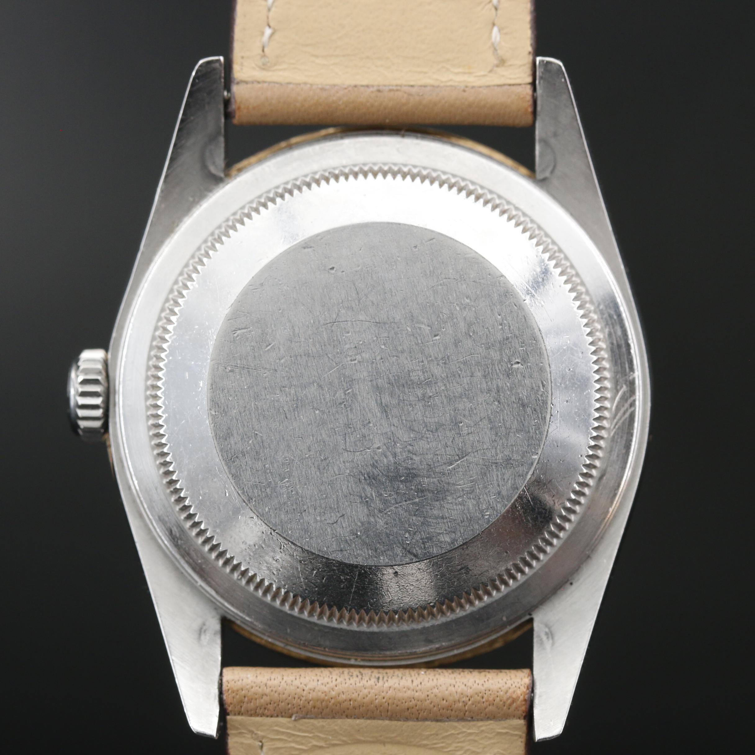 1989 Rolex "Datejust" 14K, 1.13 CTW Diamond and  Stainless Steel Watch