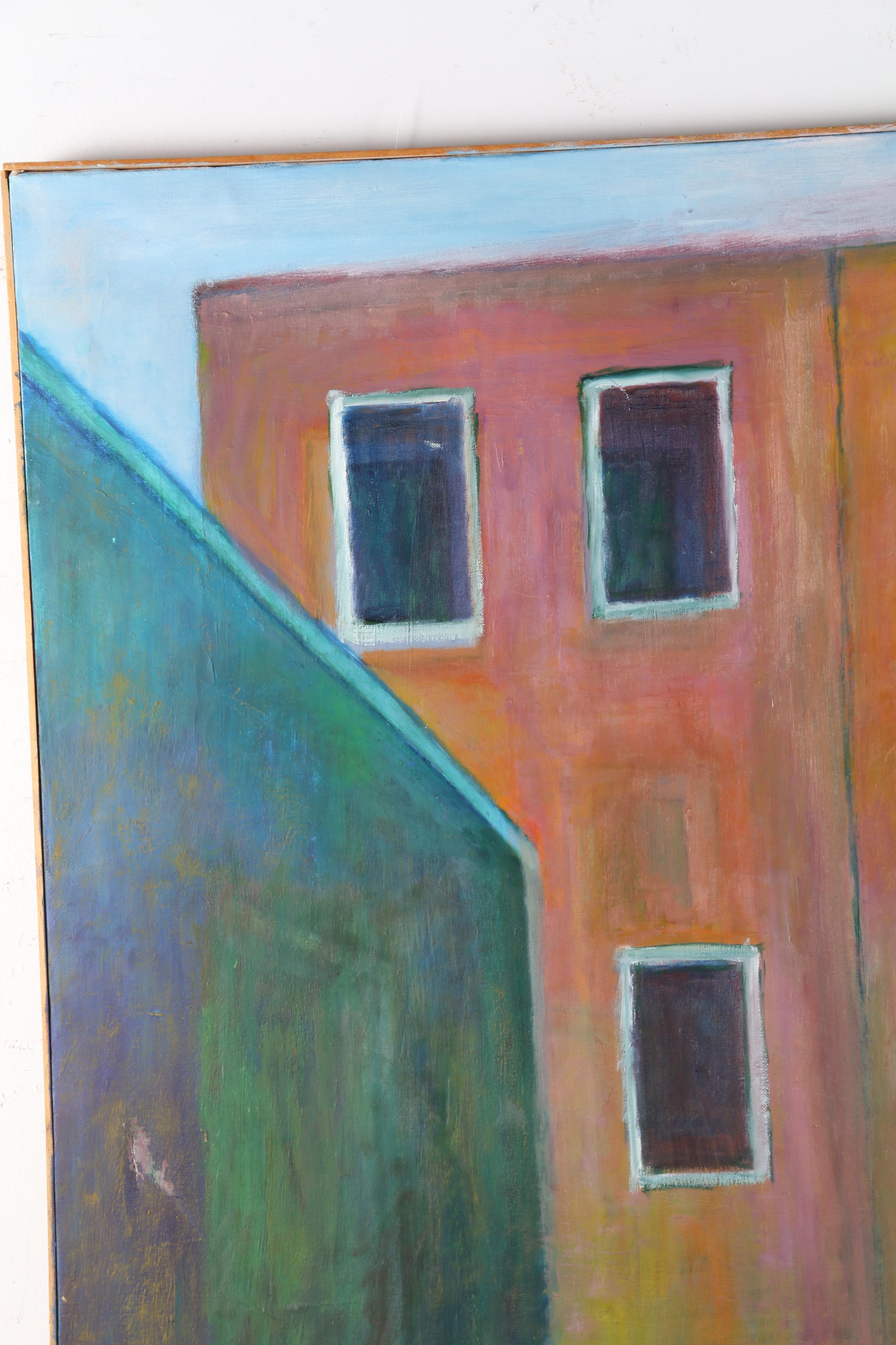 Walter Wada Oil Painting "No. 133", 1998