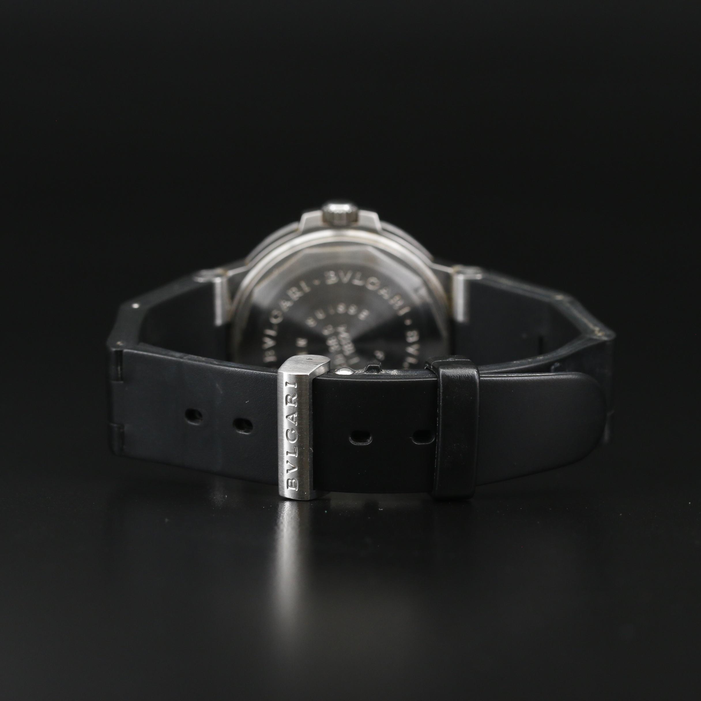 BVLGARI "Automatic" Chronometer Stainless Steel Watch