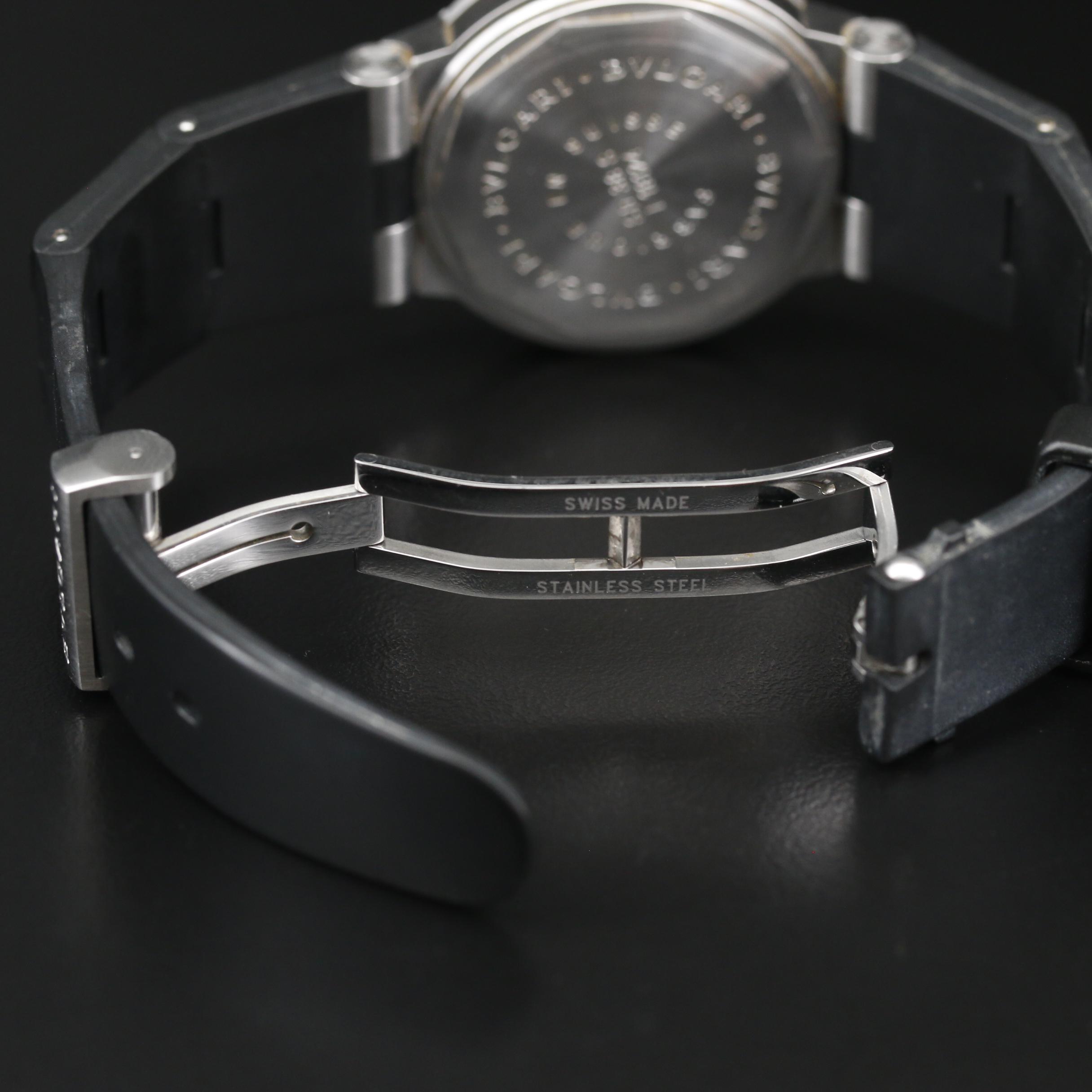 BVLGARI "Automatic" Chronometer Stainless Steel Watch