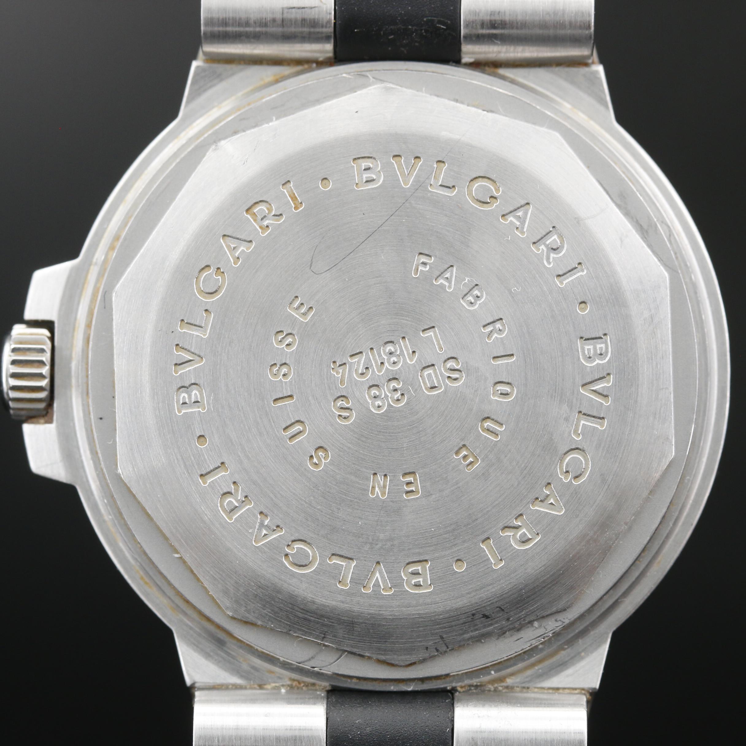 BVLGARI "Automatic" Chronometer Stainless Steel Watch