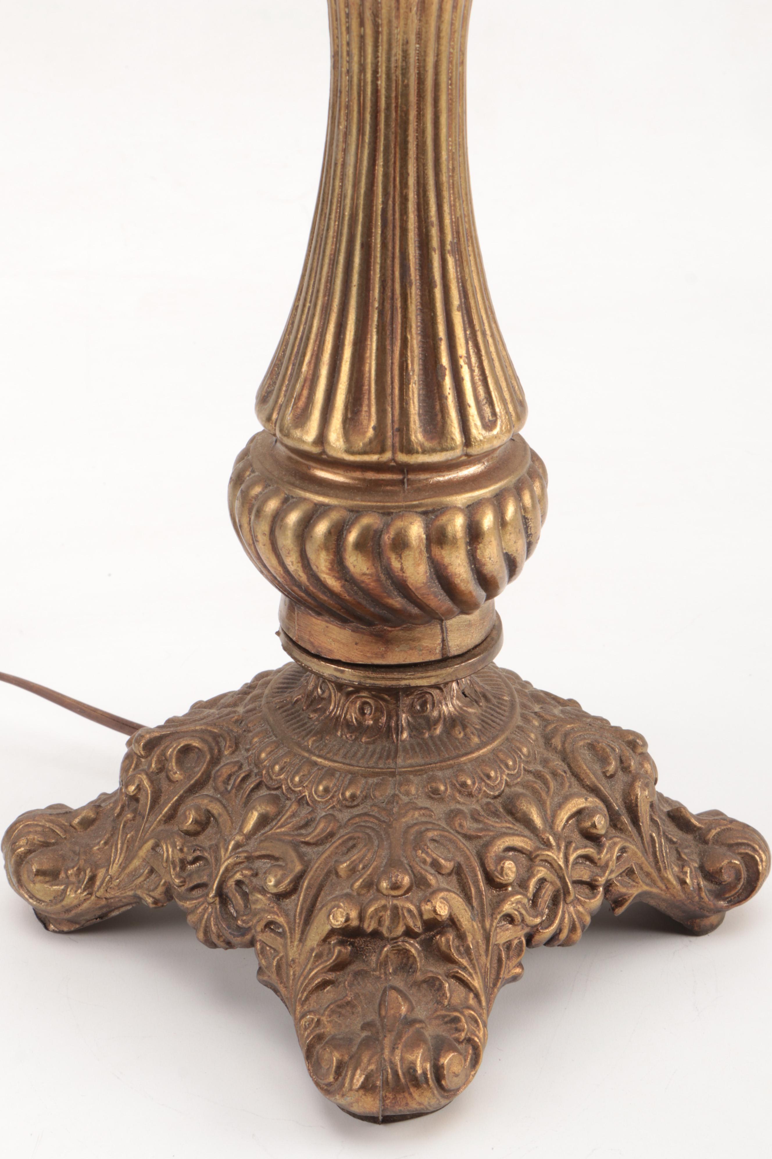 Converted Rochester Lamp Company Oil Lamp, Late 19th Century