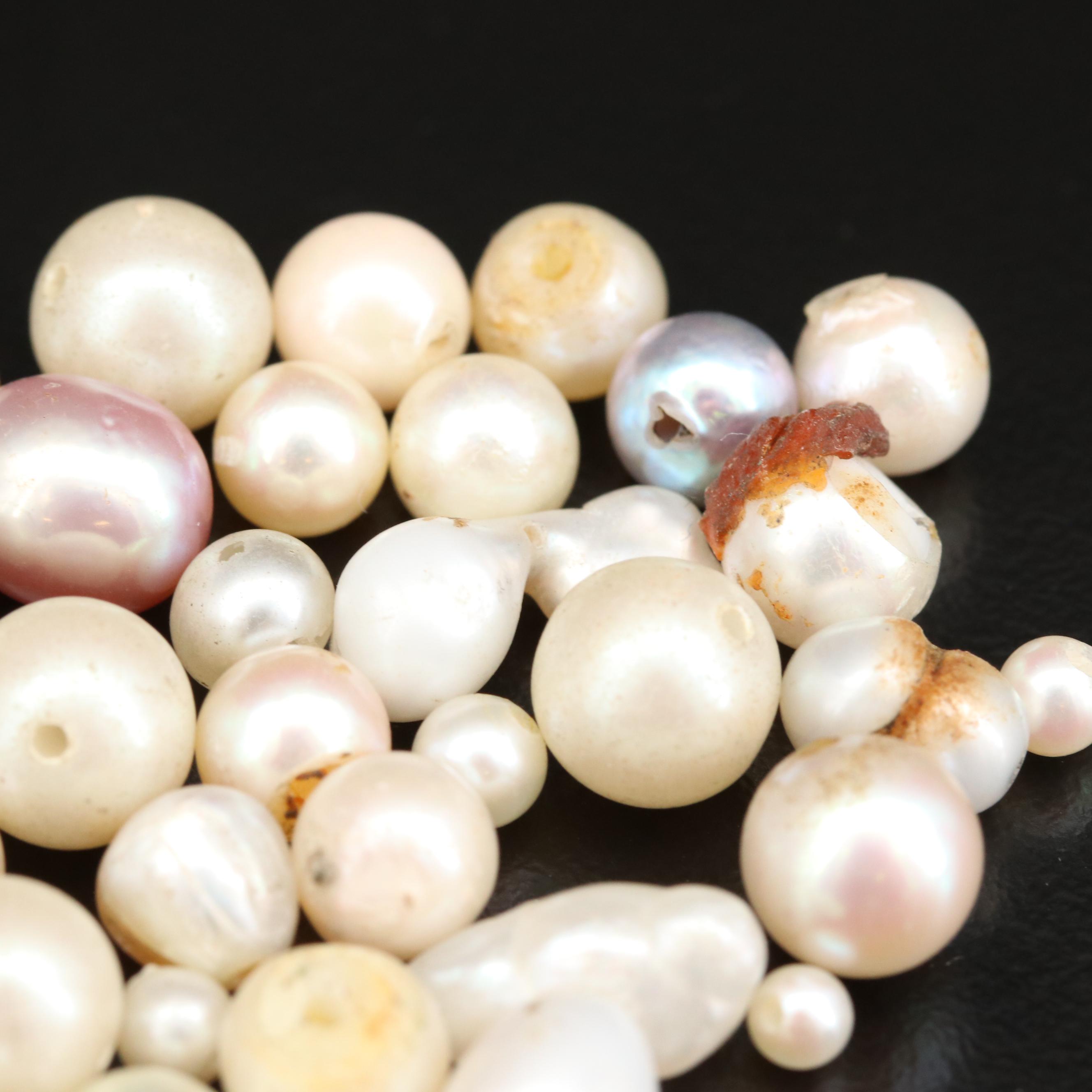Loose Cultured and Imitation Pearl Assortment