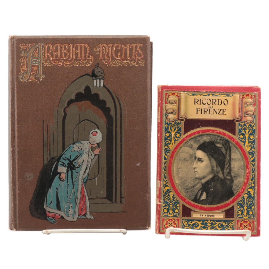 Walter Paget Illustrated "The Arabian Nights" with "Ricordo di Firenze"