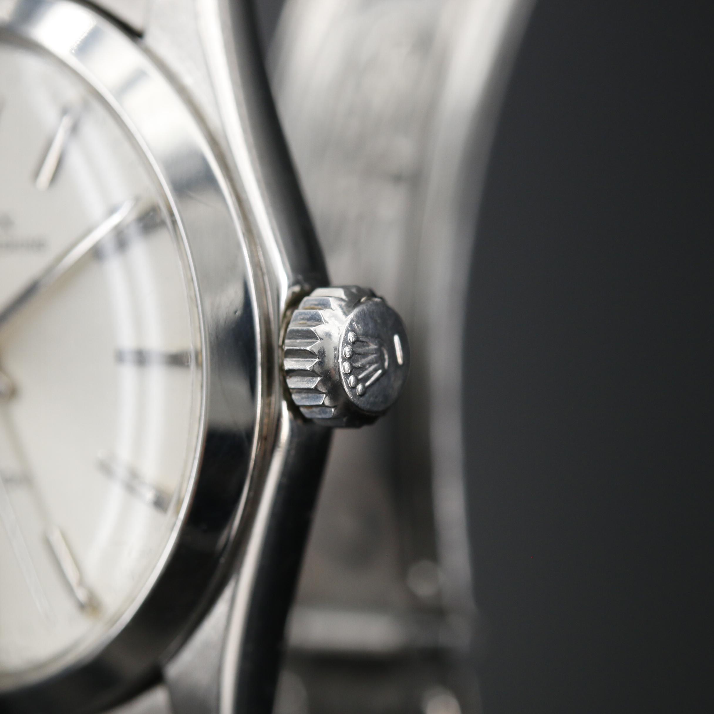 1965 Rolex Oyster Speedking Stem Wind Watch