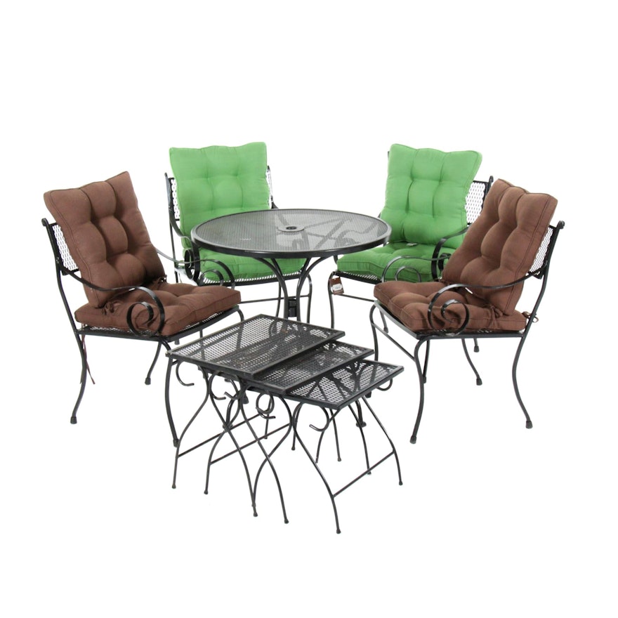 Metal Patio Furniture, Late 20th Century