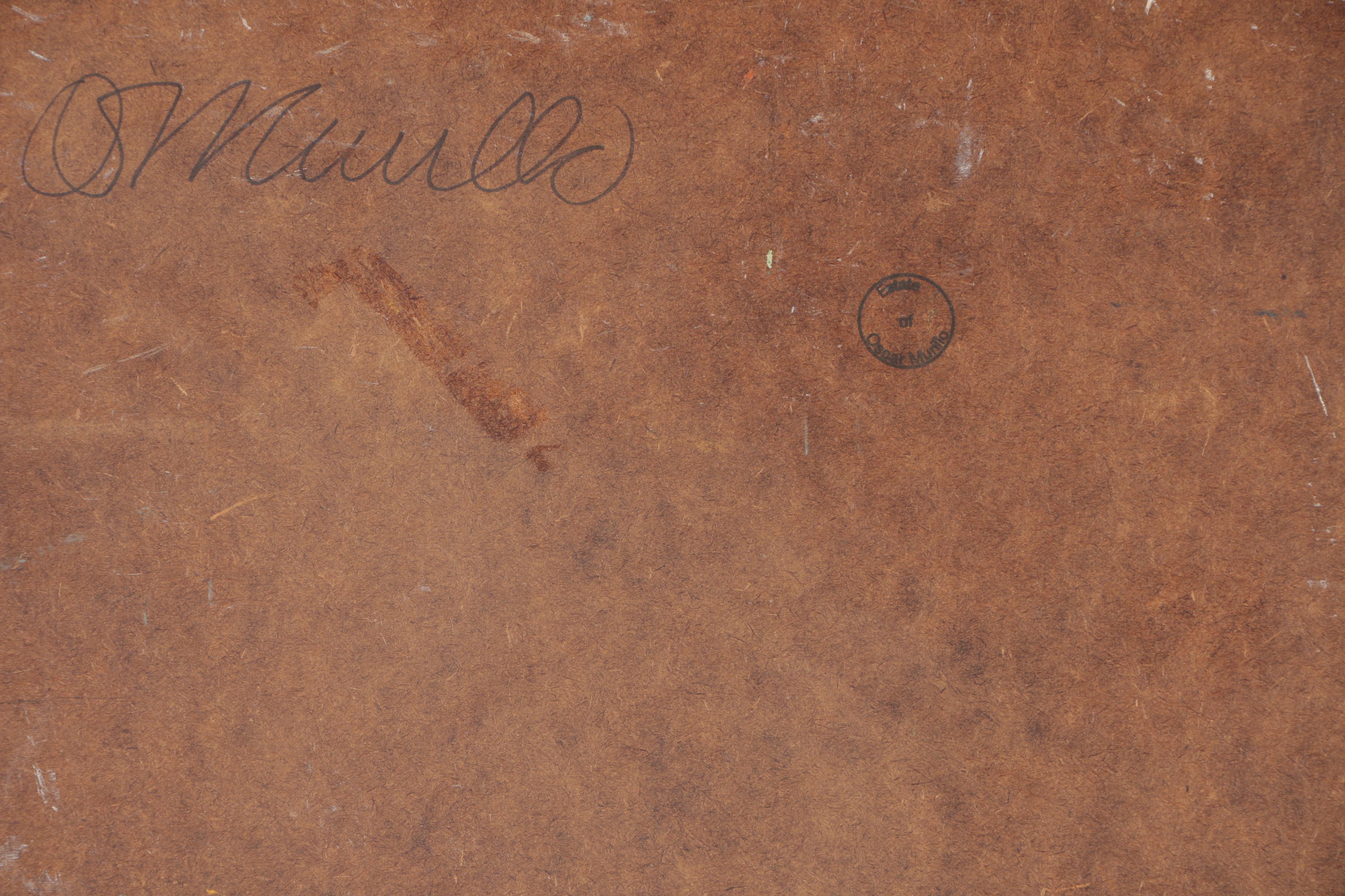 Oscar Murillo Portrait Oil Painting of Man