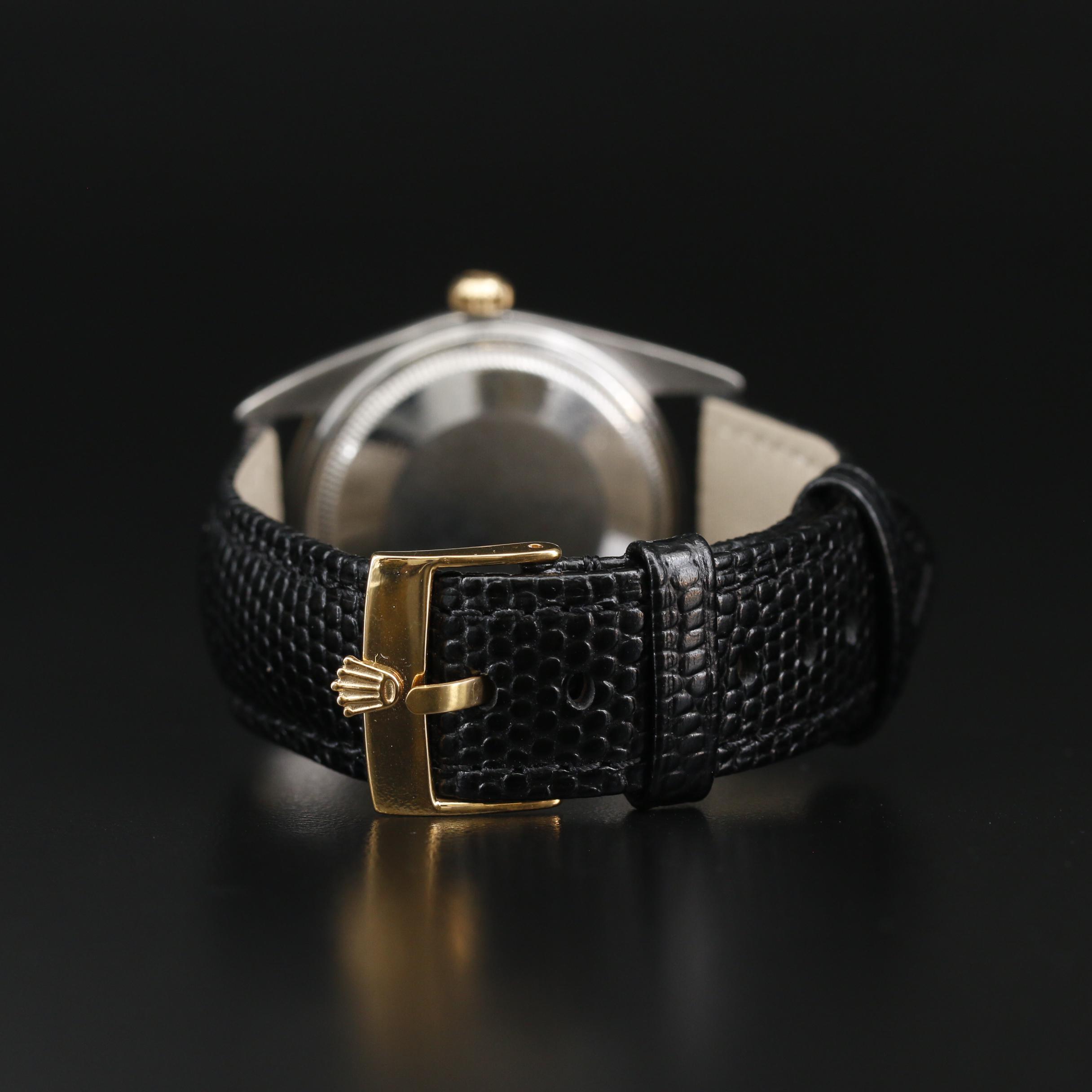 1966 Rolex Oyster Perpetual 14K and Stainless Steel Automatic Watch