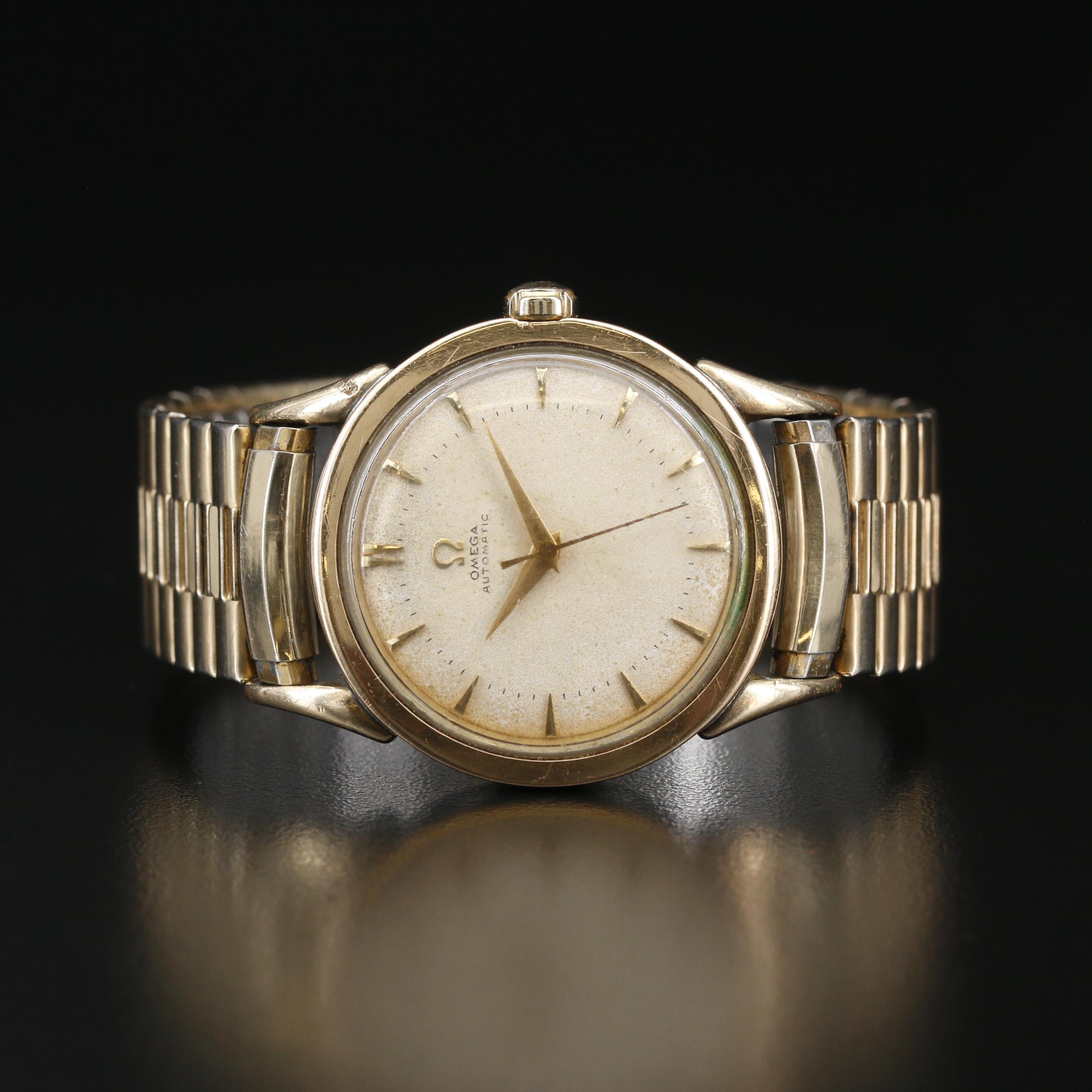 1951 Omega Ref.2597-7 Two Tone Stainless Steel Automatic Watch