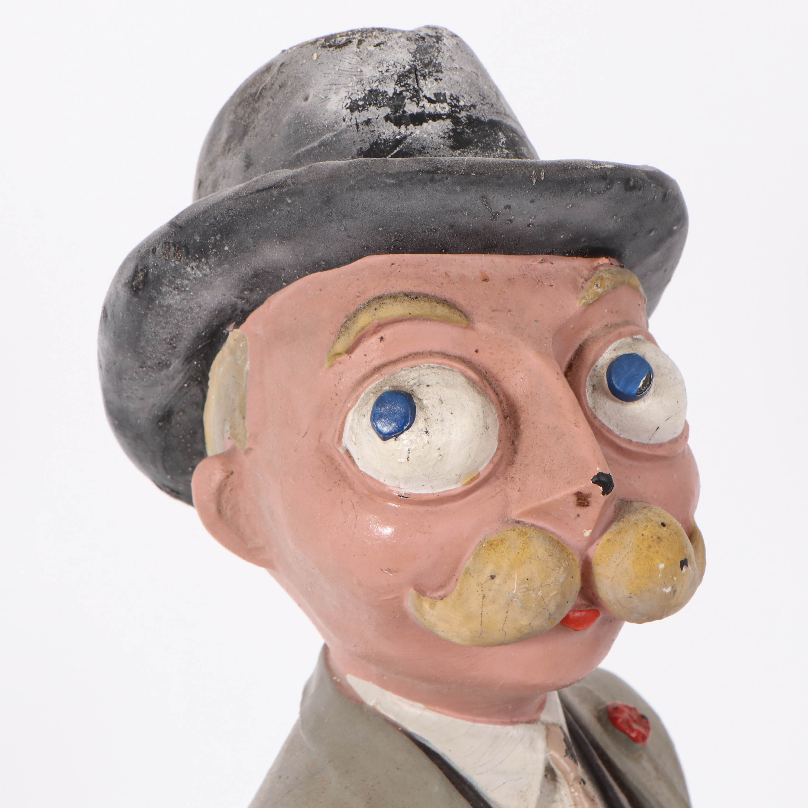 Esquire Magazine "Esky" Painted Latex Store Display Figure, 1940s