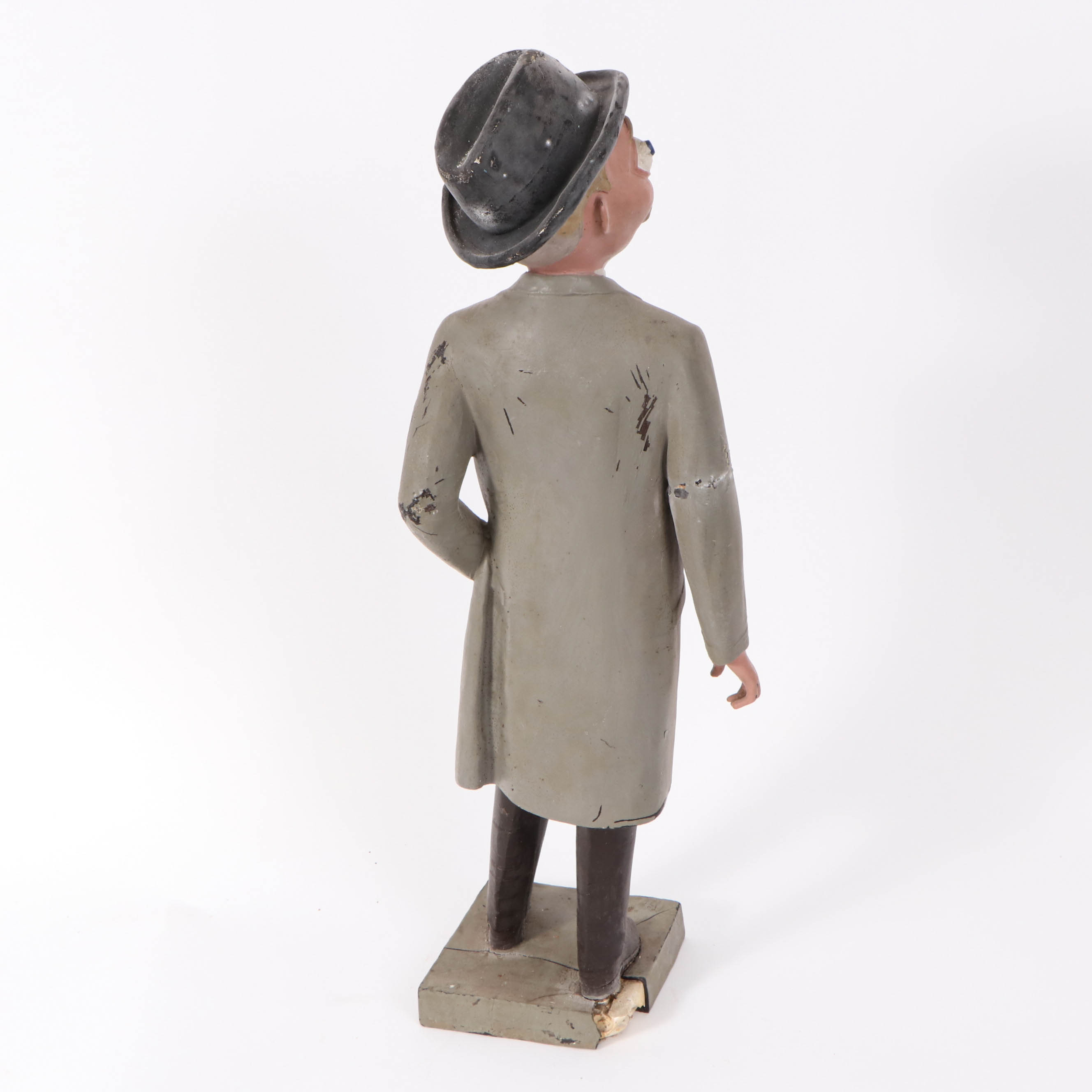 Esquire Magazine "Esky" Painted Latex Store Display Figure, 1940s