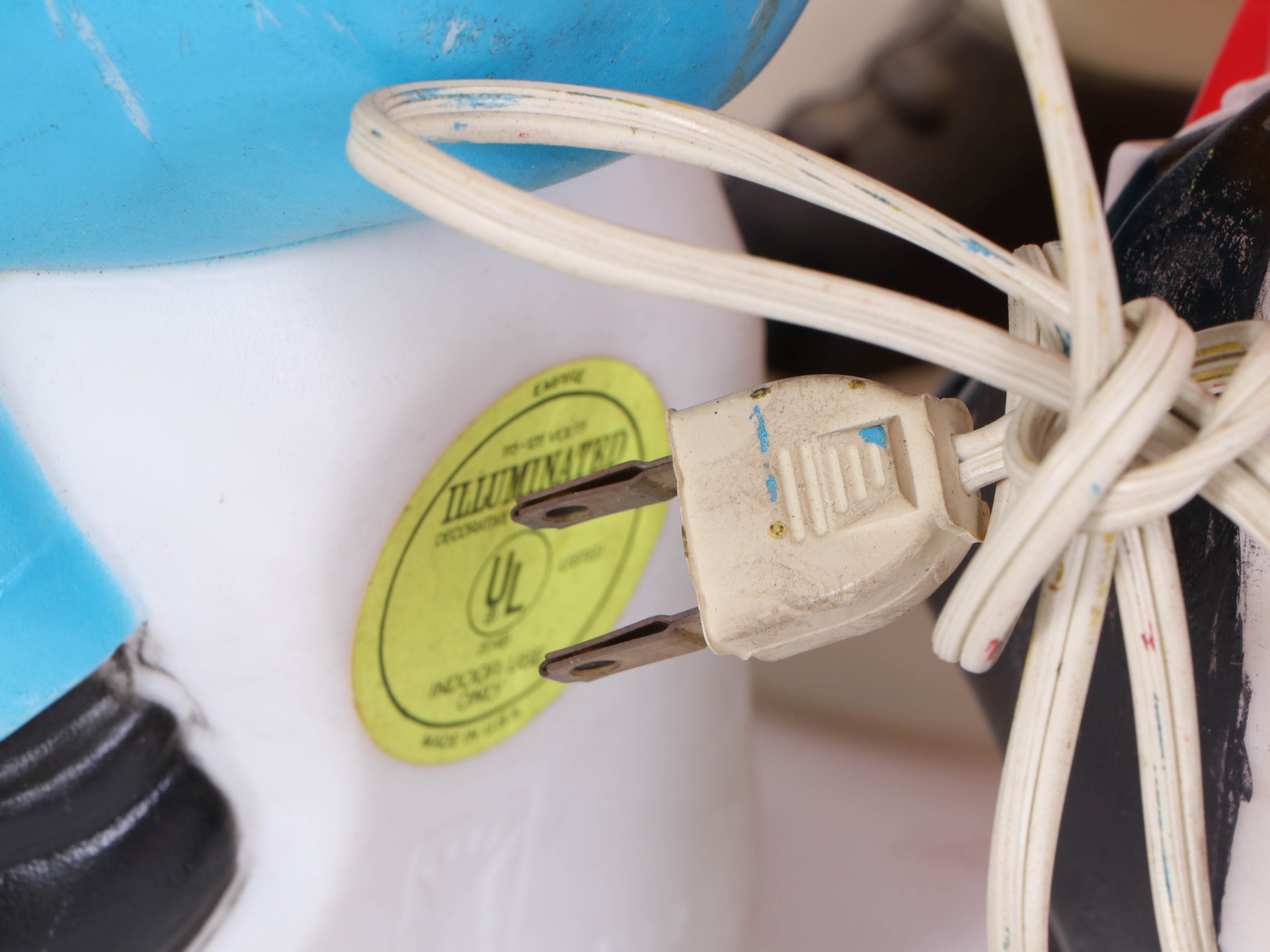 Empire Disney "Goofy" Light with Illuminated Blow Mold Christmas Decorations