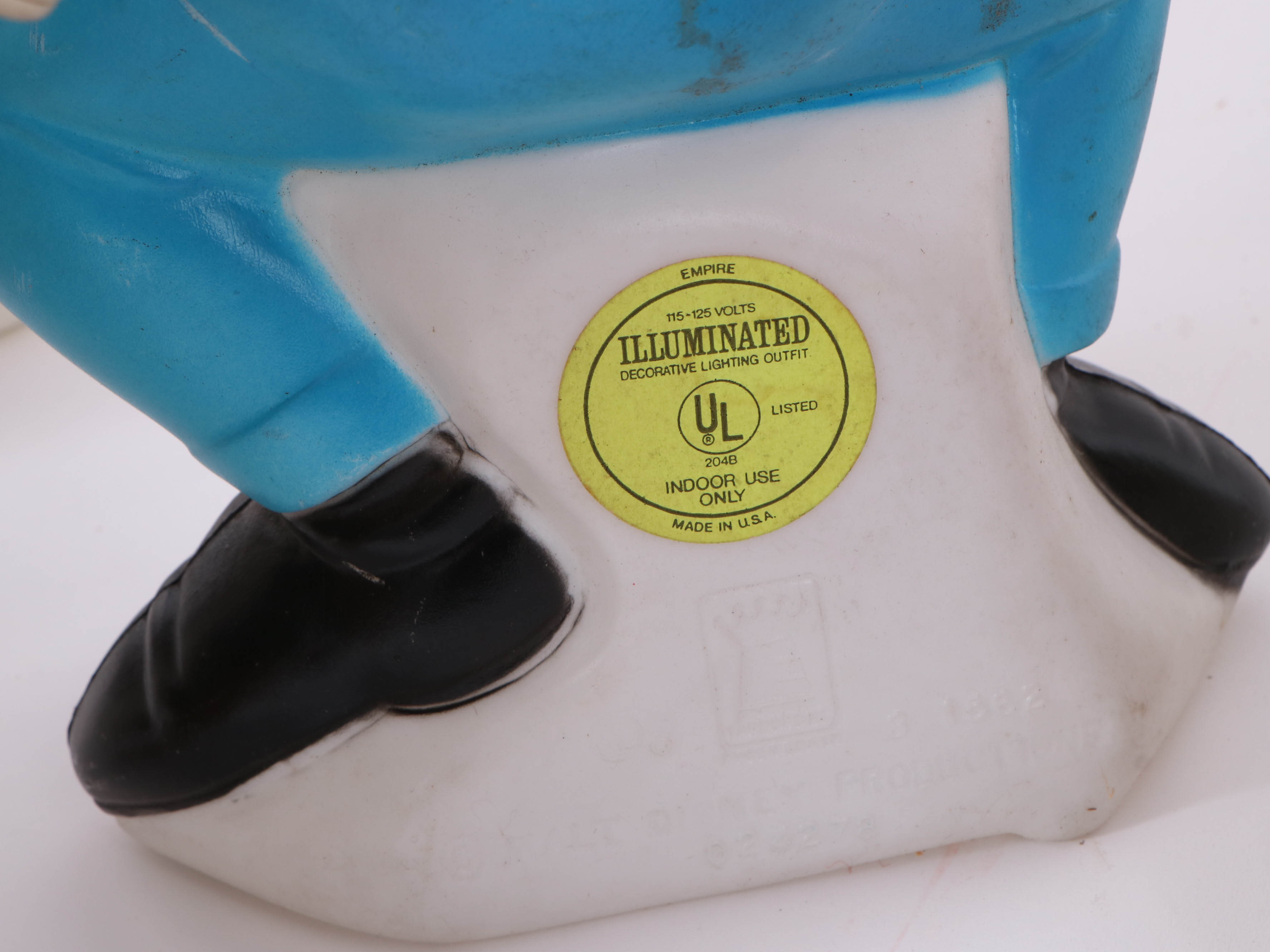 Empire Disney "Goofy" Light with Illuminated Blow Mold Christmas Decorations