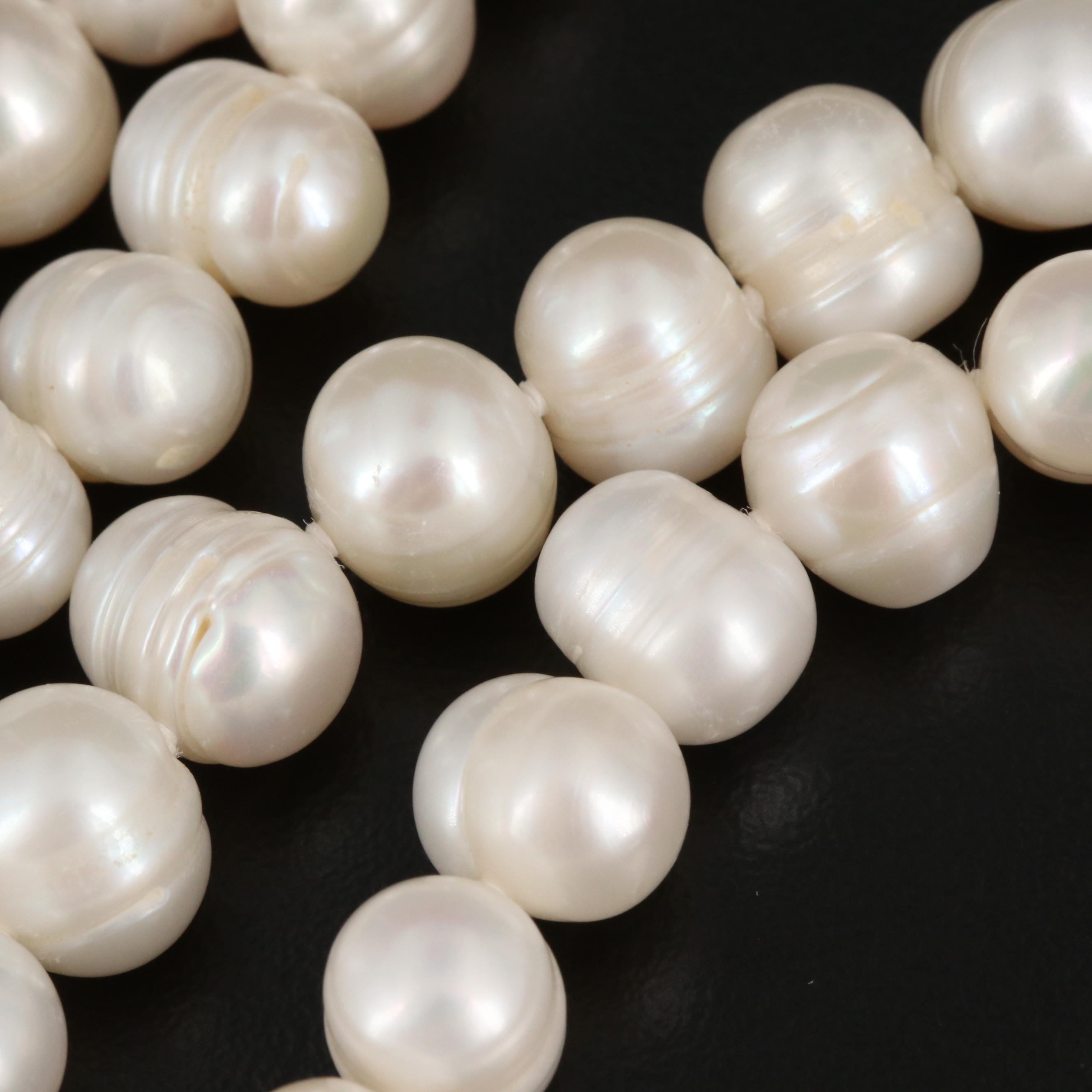 Opera Length Pearl Endless Necklace
