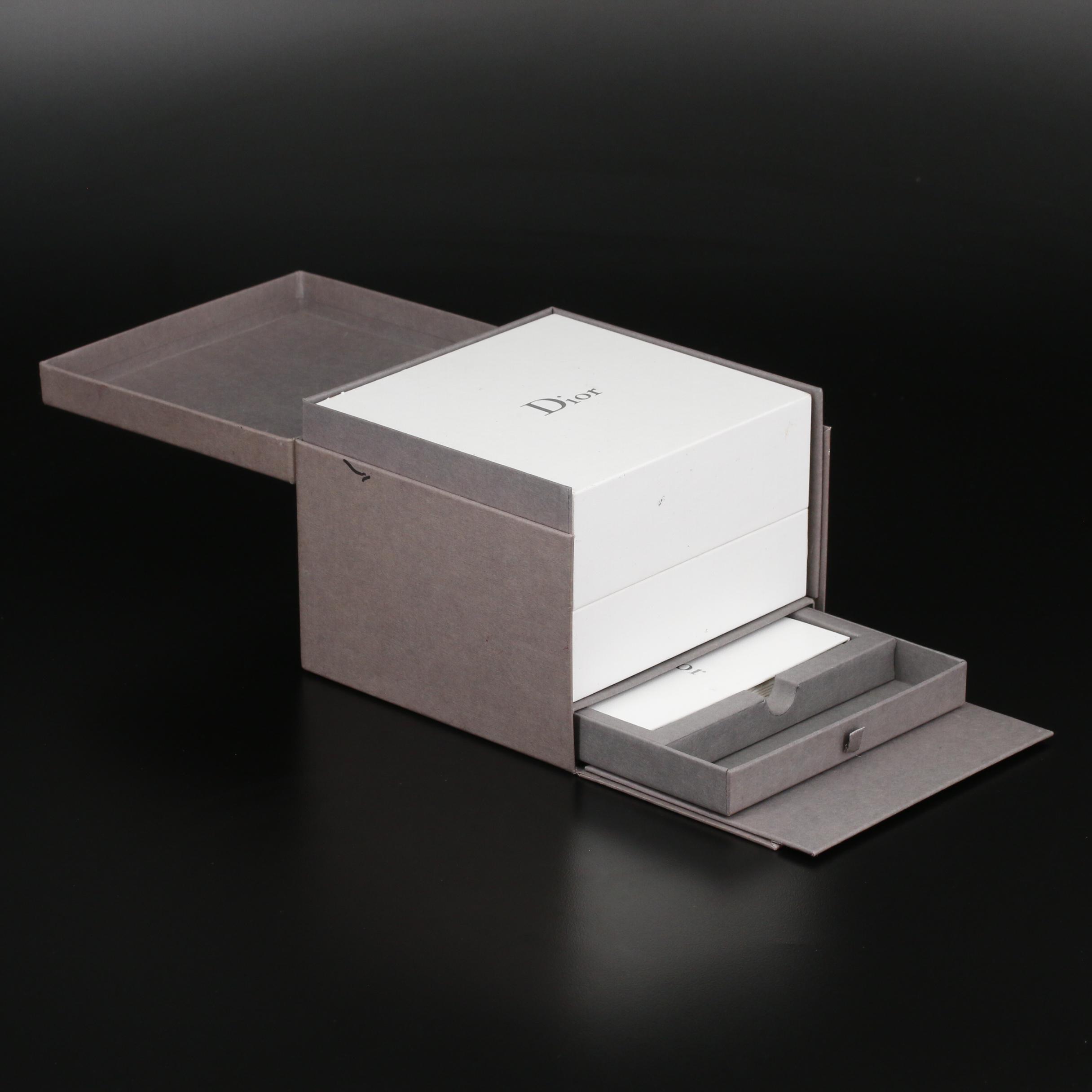 Christian Dior Christal Chronograph Diamond and Stainless Steel Watch