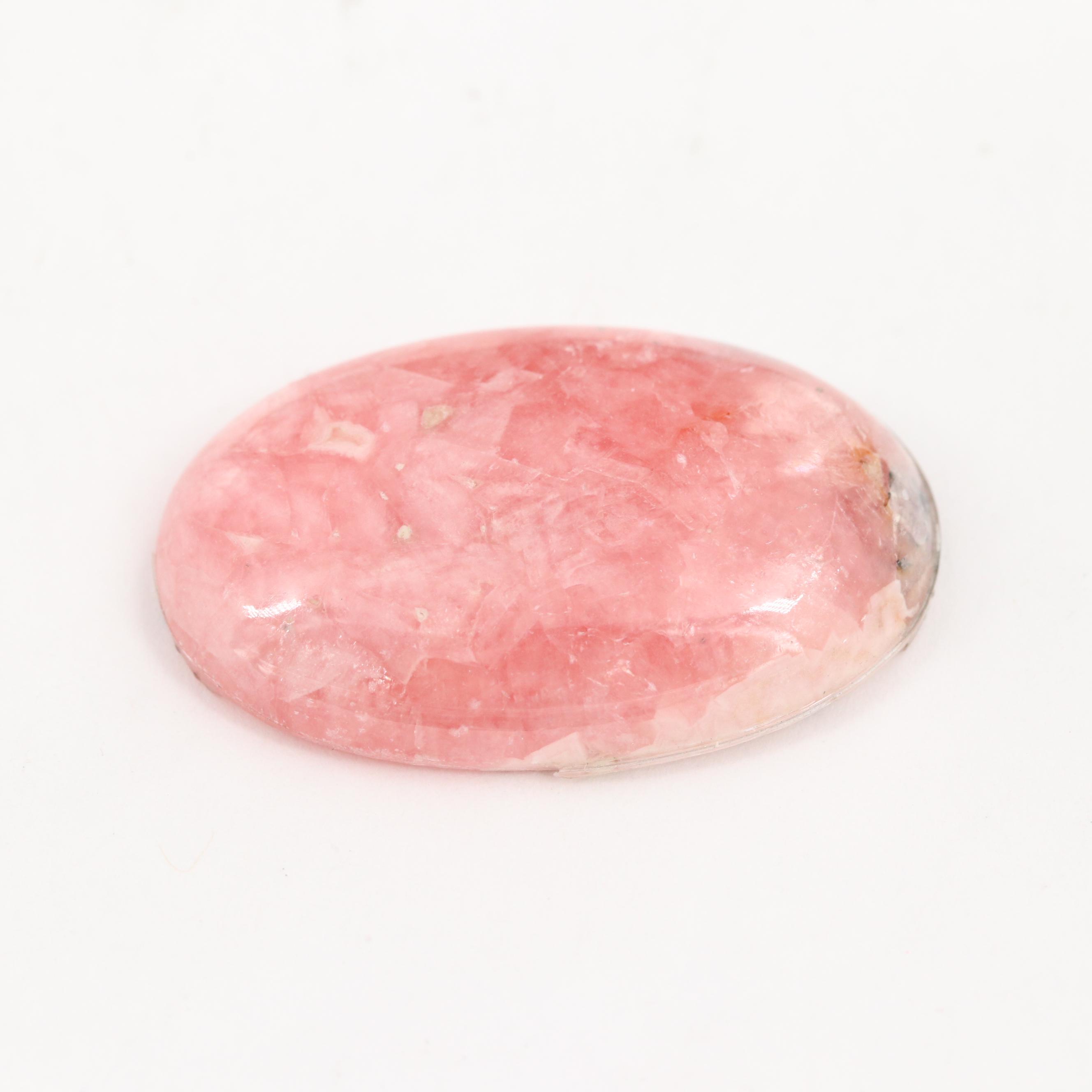 Loose 118.70 CTW Oval Rhodochrosite Cabochons