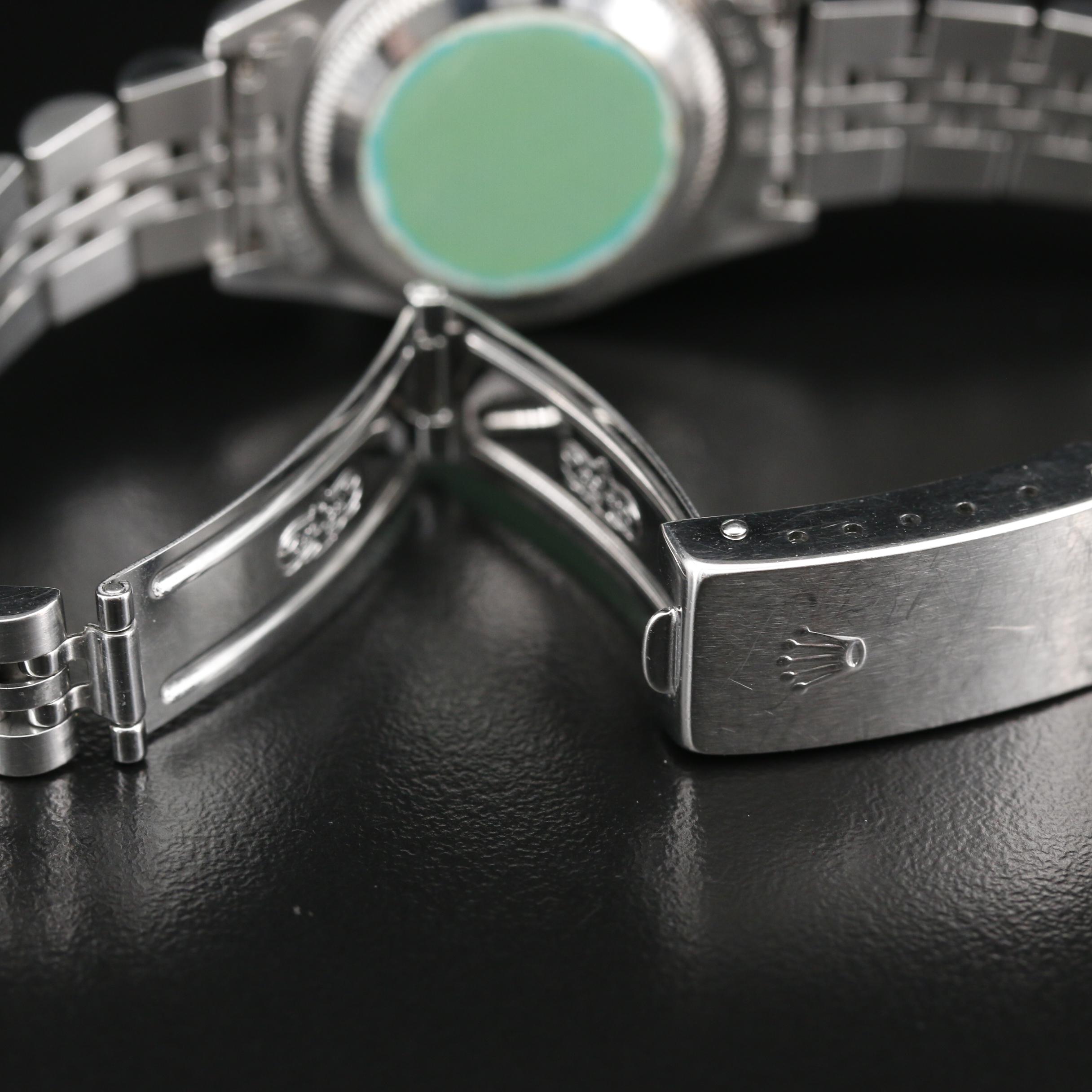 1996 Rolex Datejust Stainless Steel and 18K Gold Automatic Watch