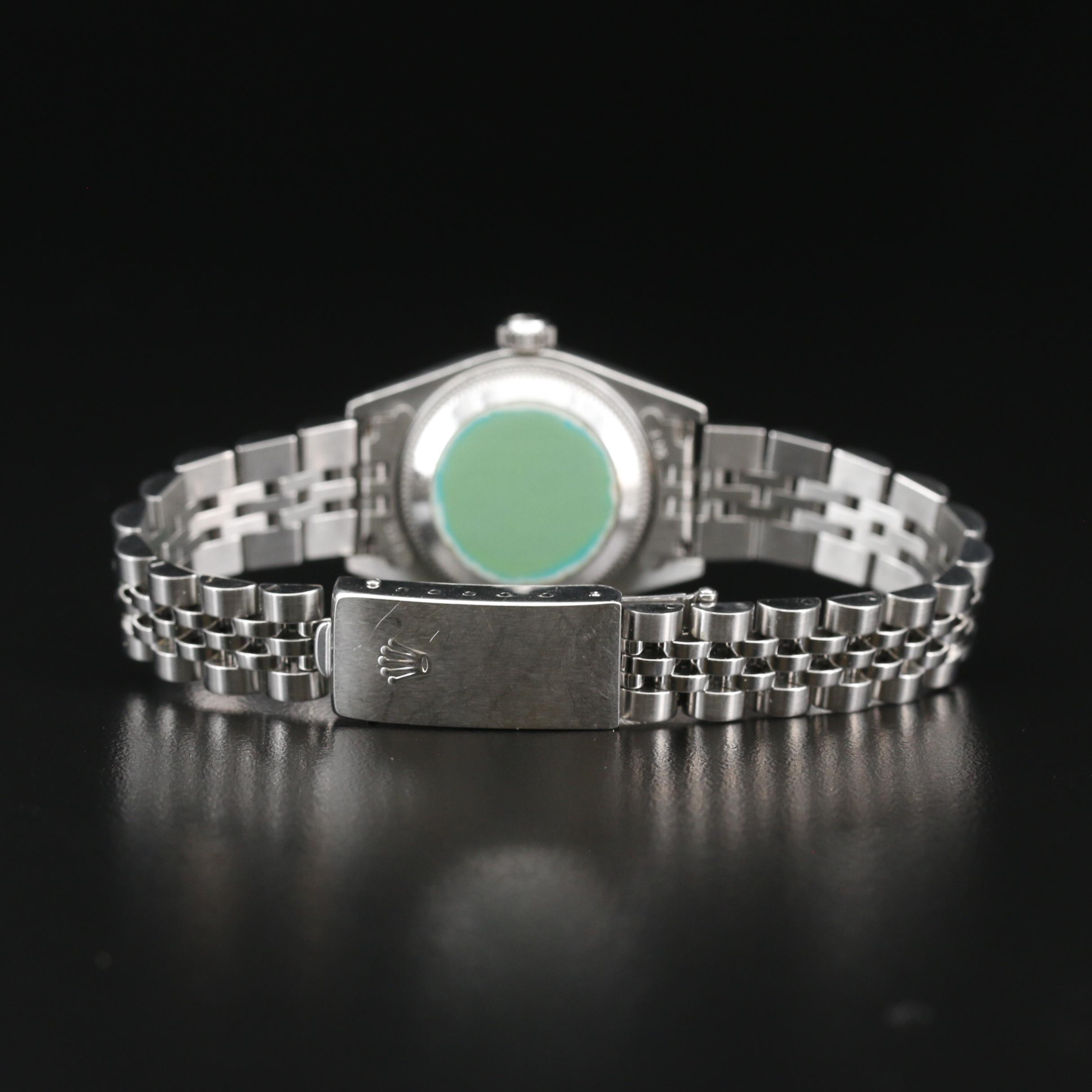 1996 Rolex Datejust Stainless Steel and 18K Gold Automatic Watch