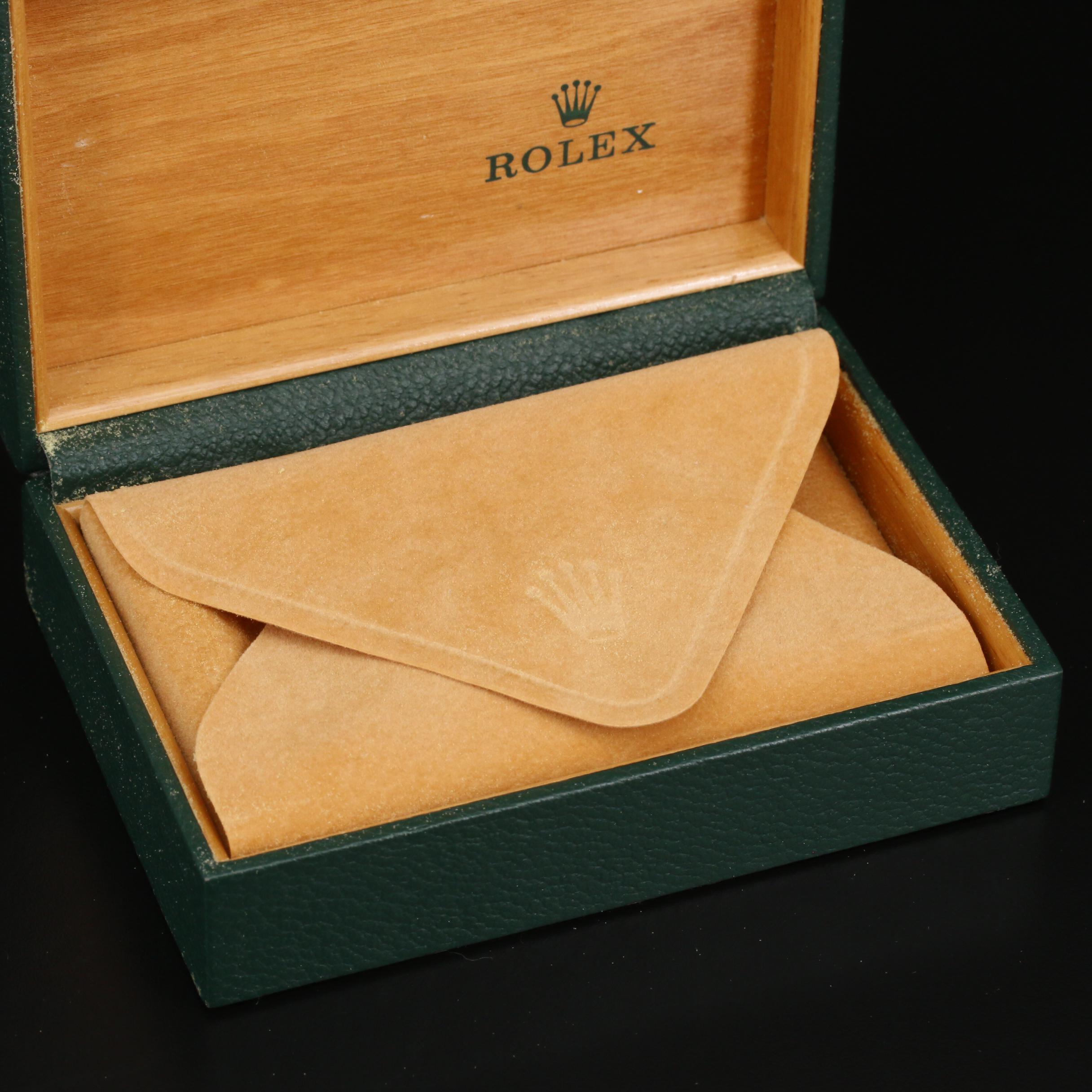 1996 Rolex Datejust Stainless Steel and 18K Gold Automatic Watch