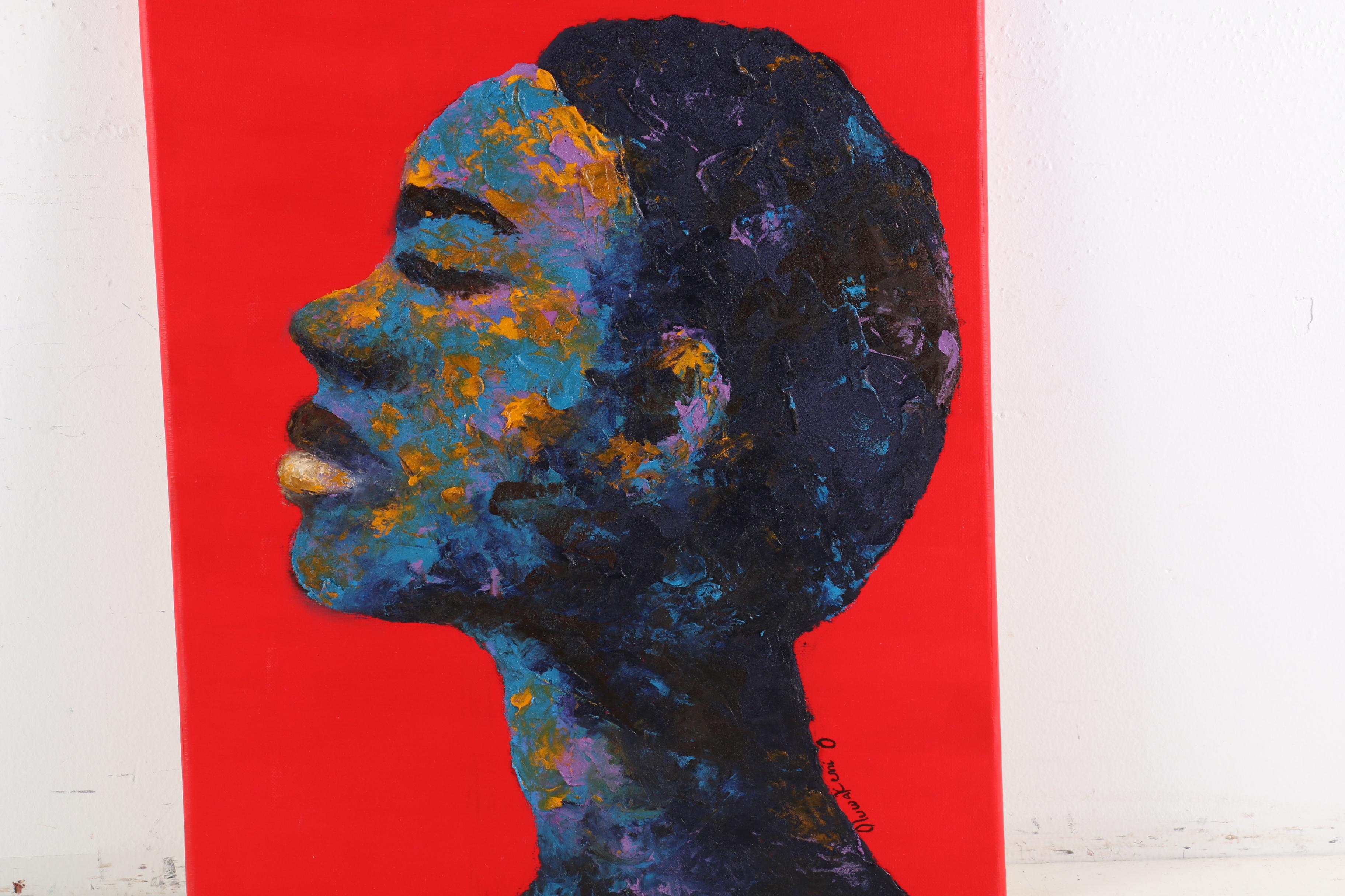 Oluwakemi Omowaire Oil Painting "Breathe", 2020