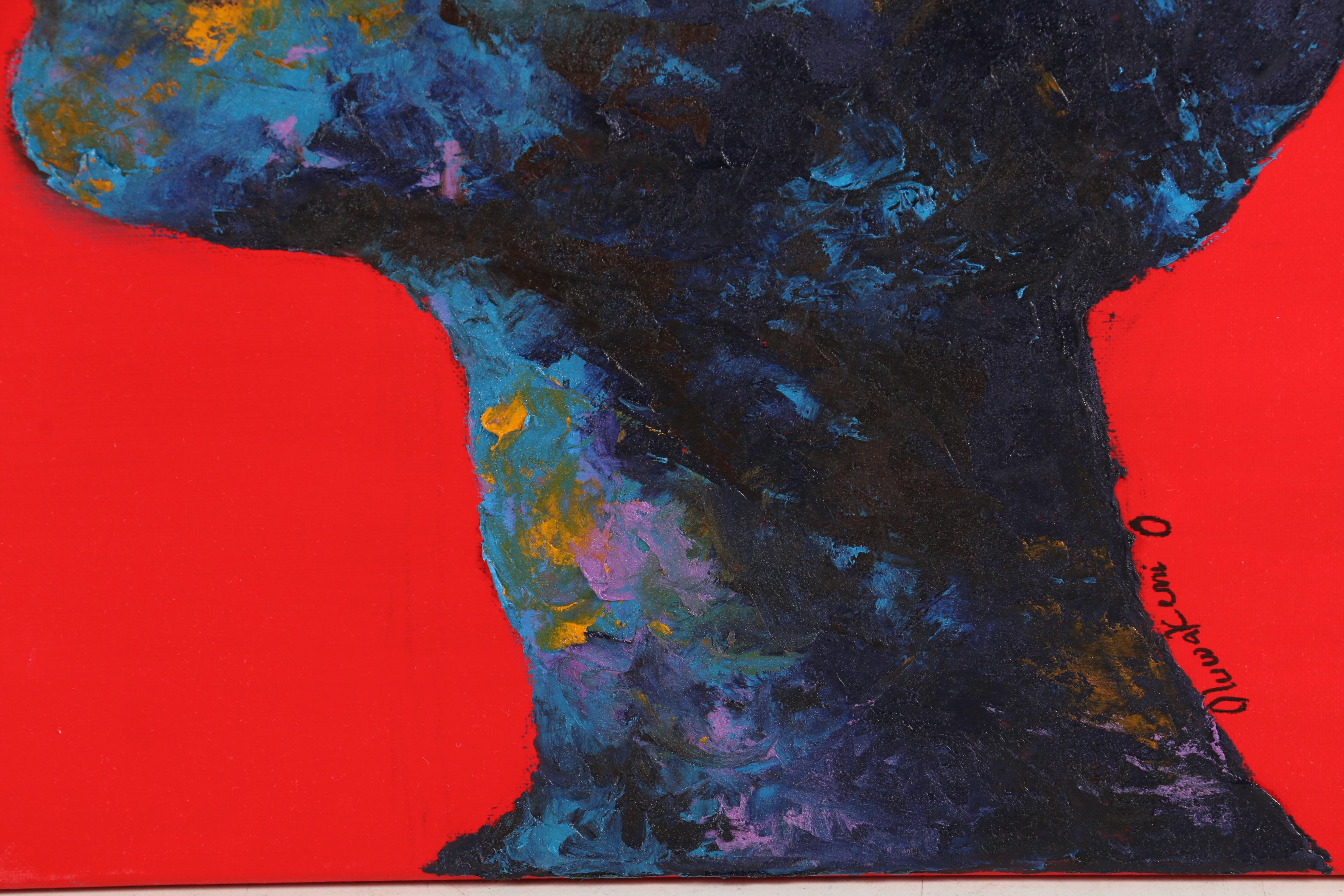 Oluwakemi Omowaire Oil Painting "Breathe", 2020