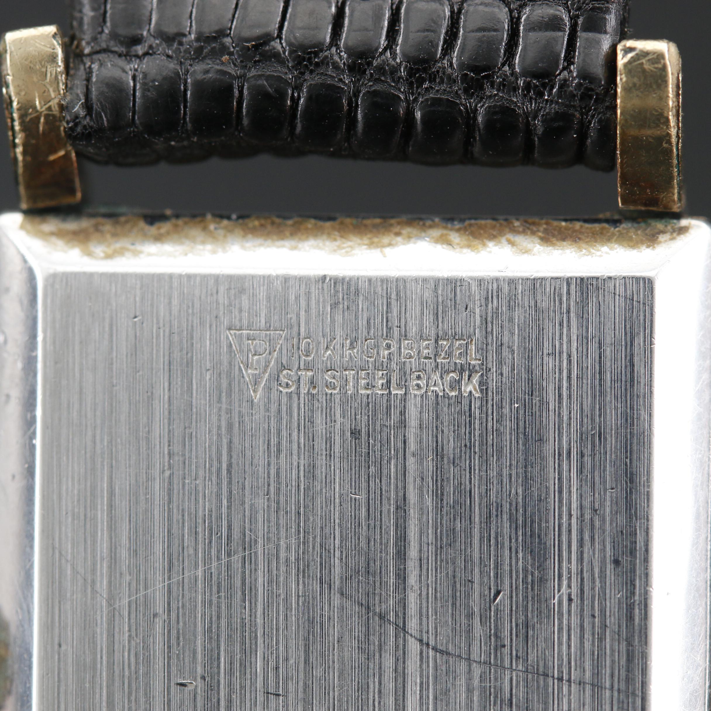 Waltham Gold Plate Stem Wind Watch, Vintage