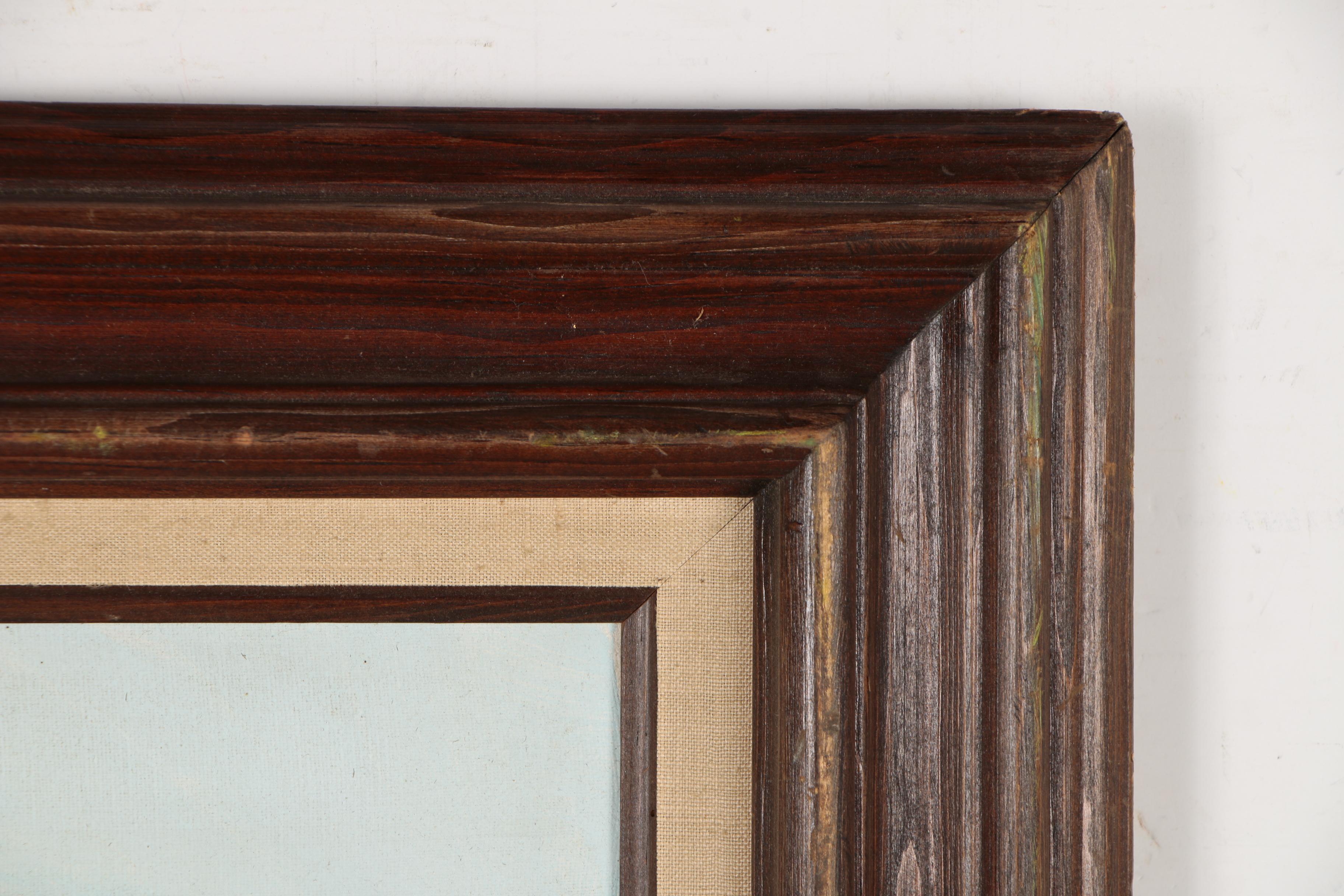 Impressionistic Landscape Oil Painting, Late 20th Century