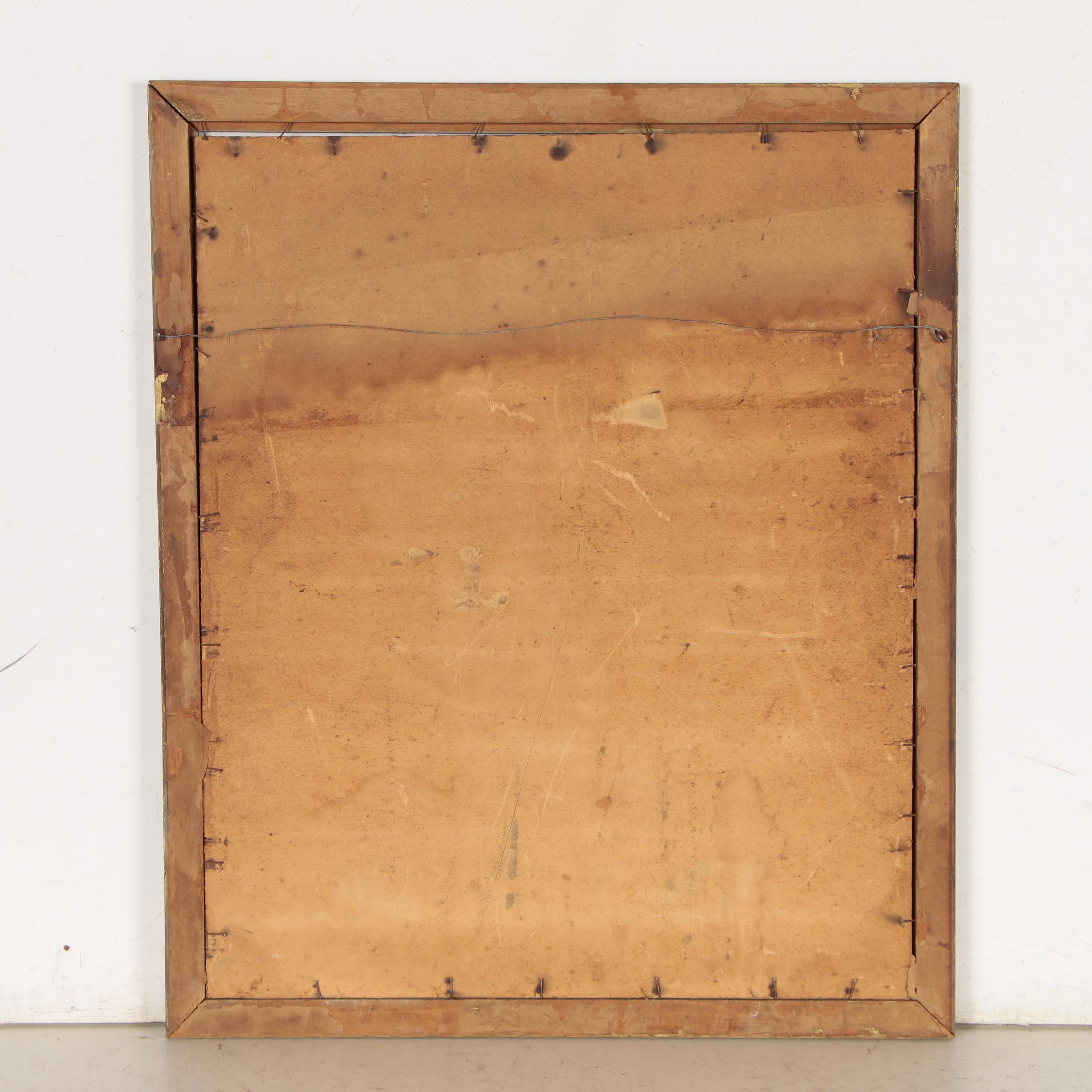 Orientalist Style Oil Painting in the Manner of Edwin L. Weeks, Mid-20th Century