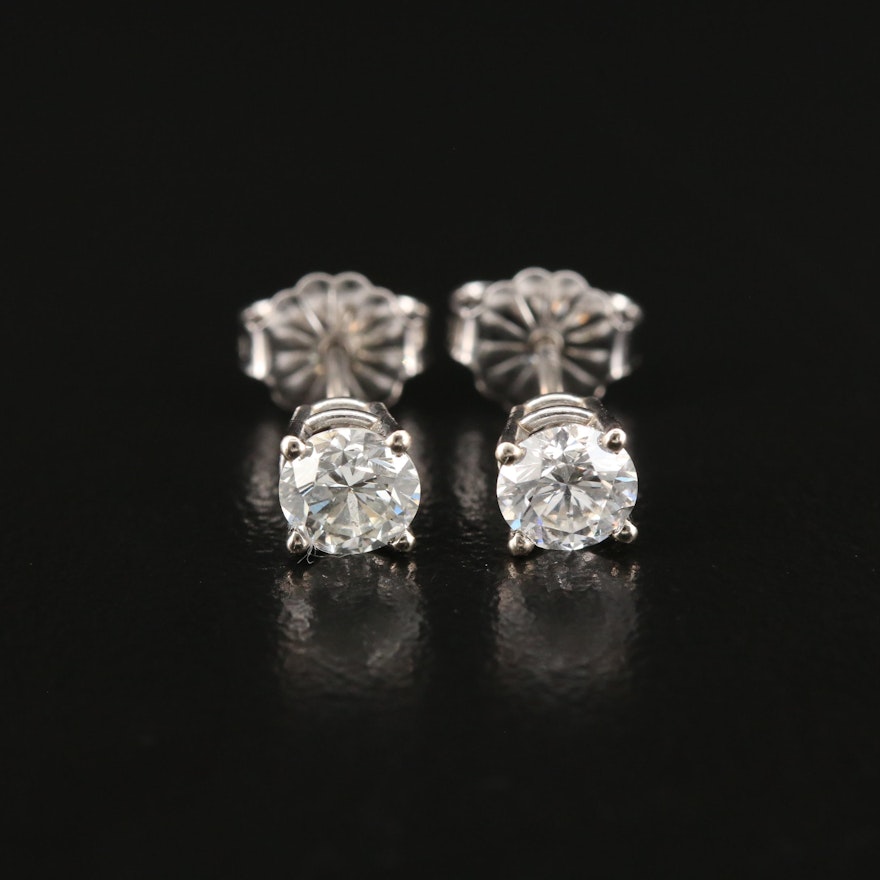 14K 0.78 CTW Diamond Stud Earrings