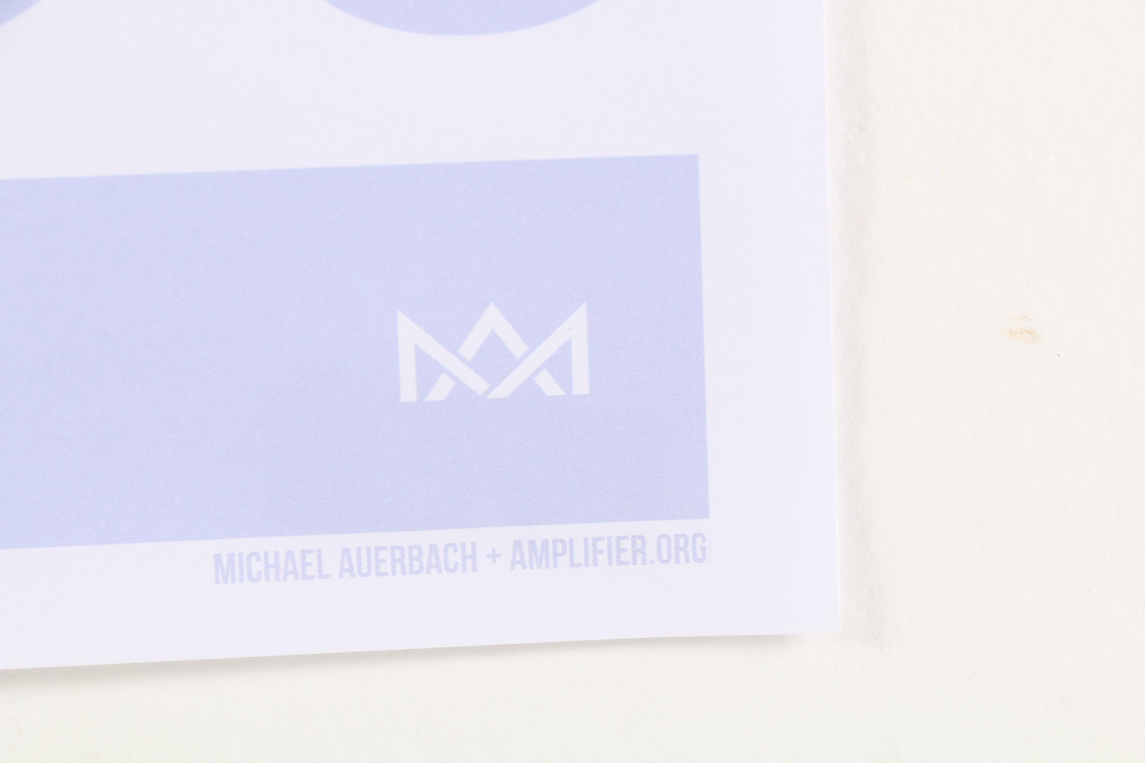 Offset Lithograph Poster after Michael Auerbach "Clutch", 2020