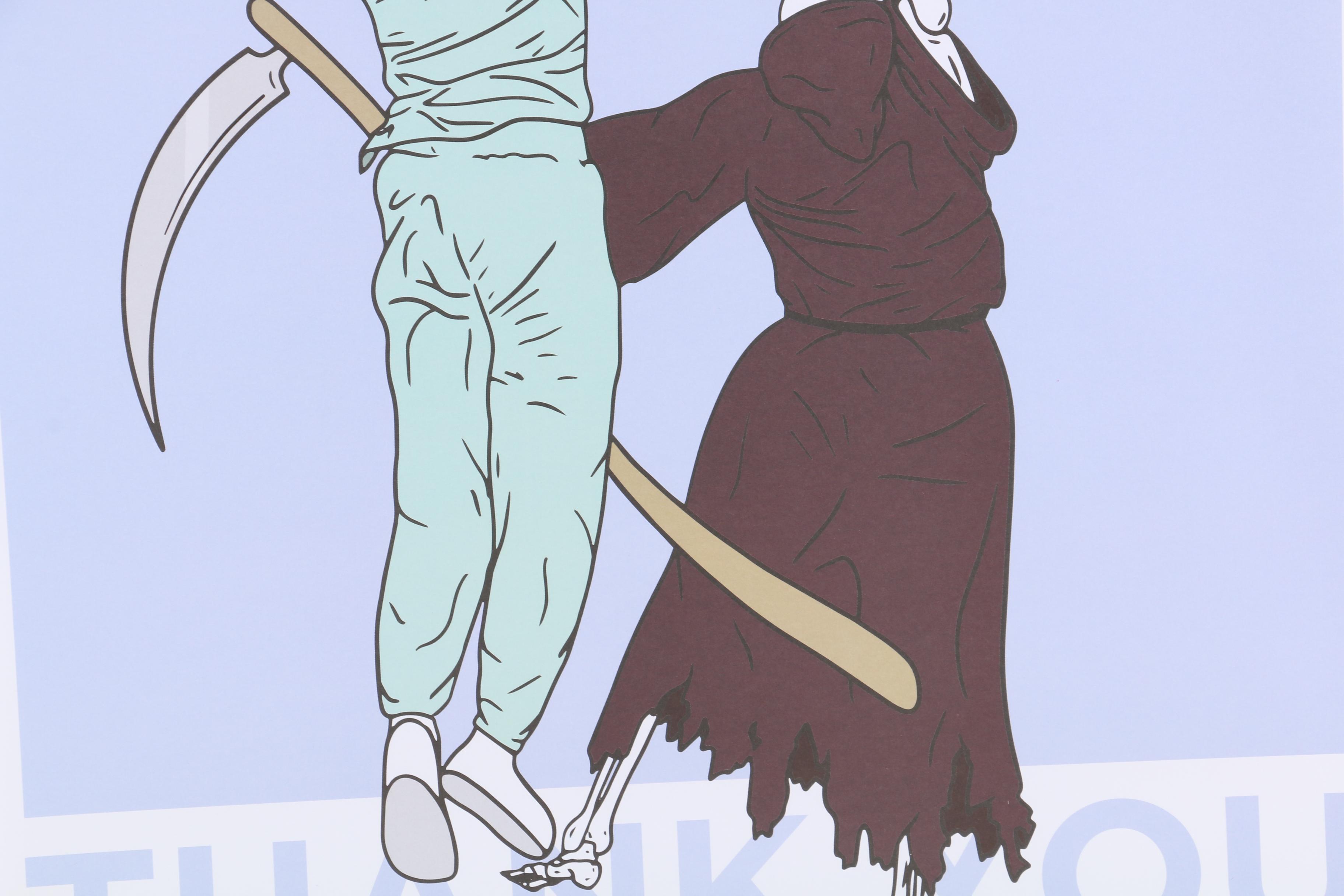 Offset Lithograph Poster after Michael Auerbach "Clutch", 2020