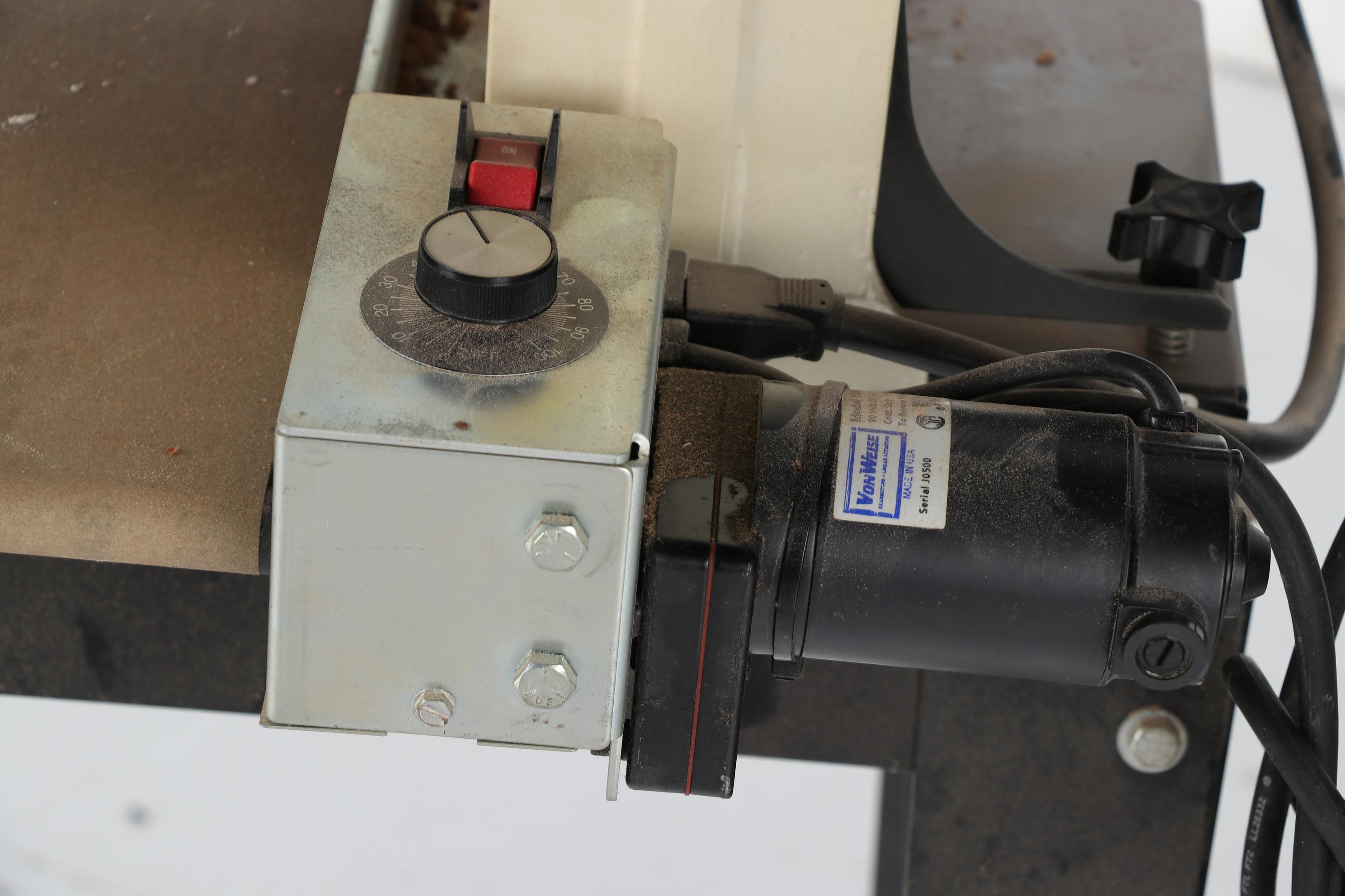 Performax 16-32 Plus Stationary Belt Sander on Rolling Stand