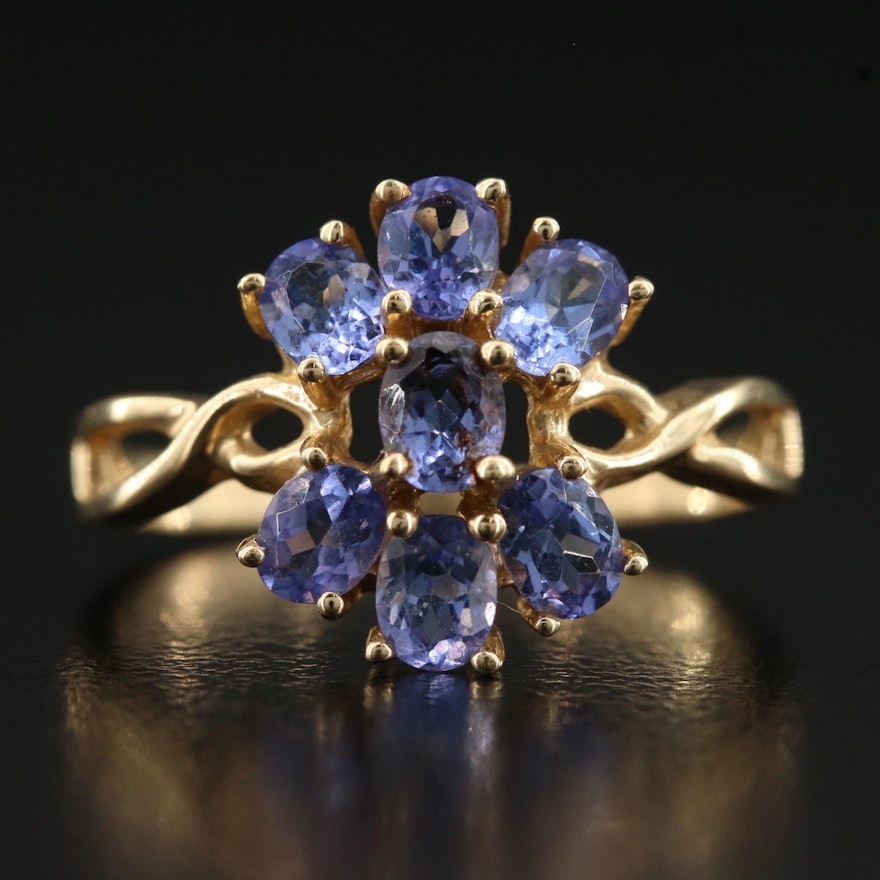 14K Tanzanite Ring