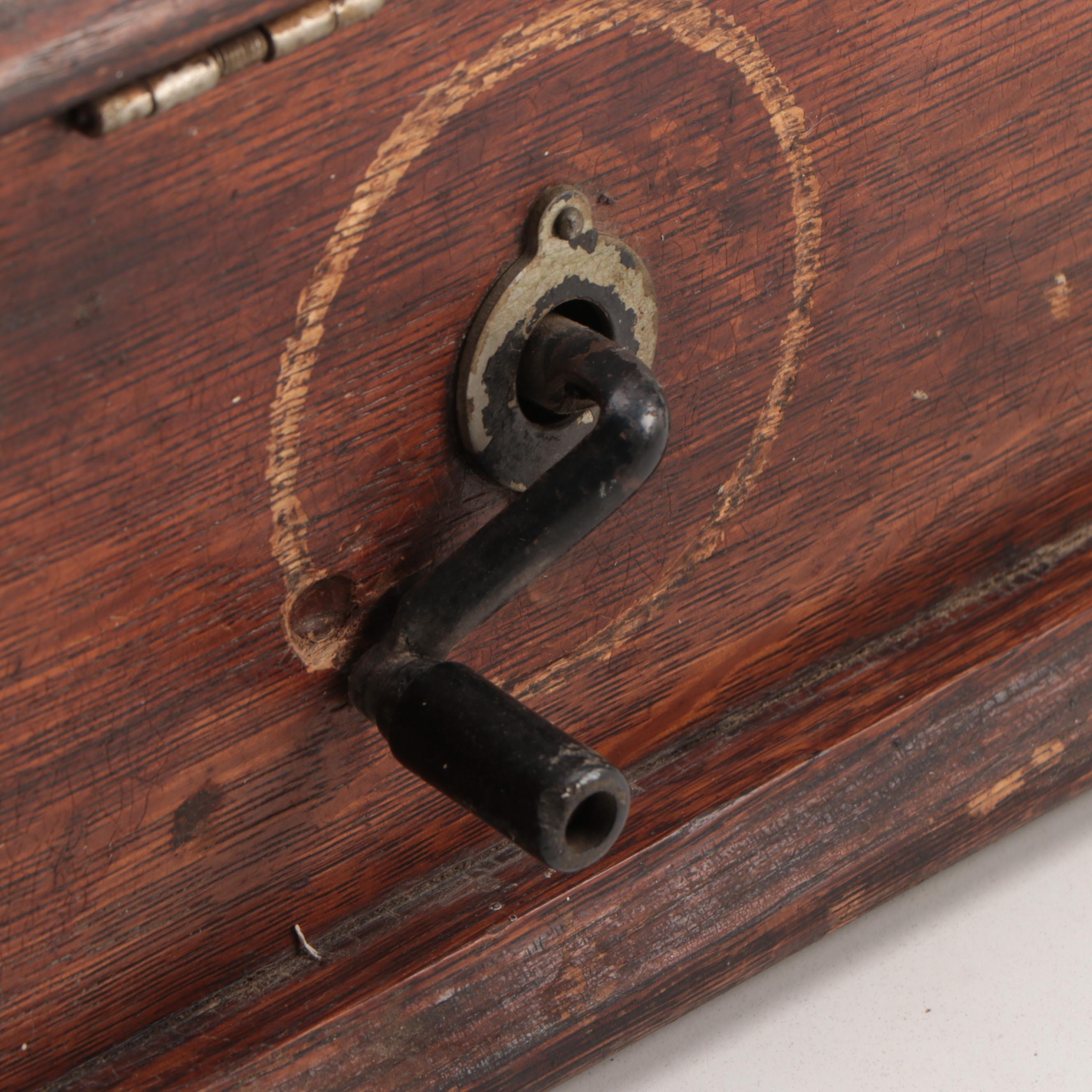 Stromberg-Carlson Oak Hand-Crank Wall Telephone, Late 19th- Early 20th Century