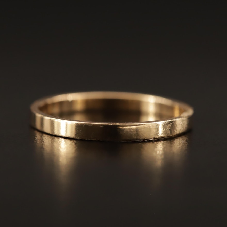 Art Carved 14K Band