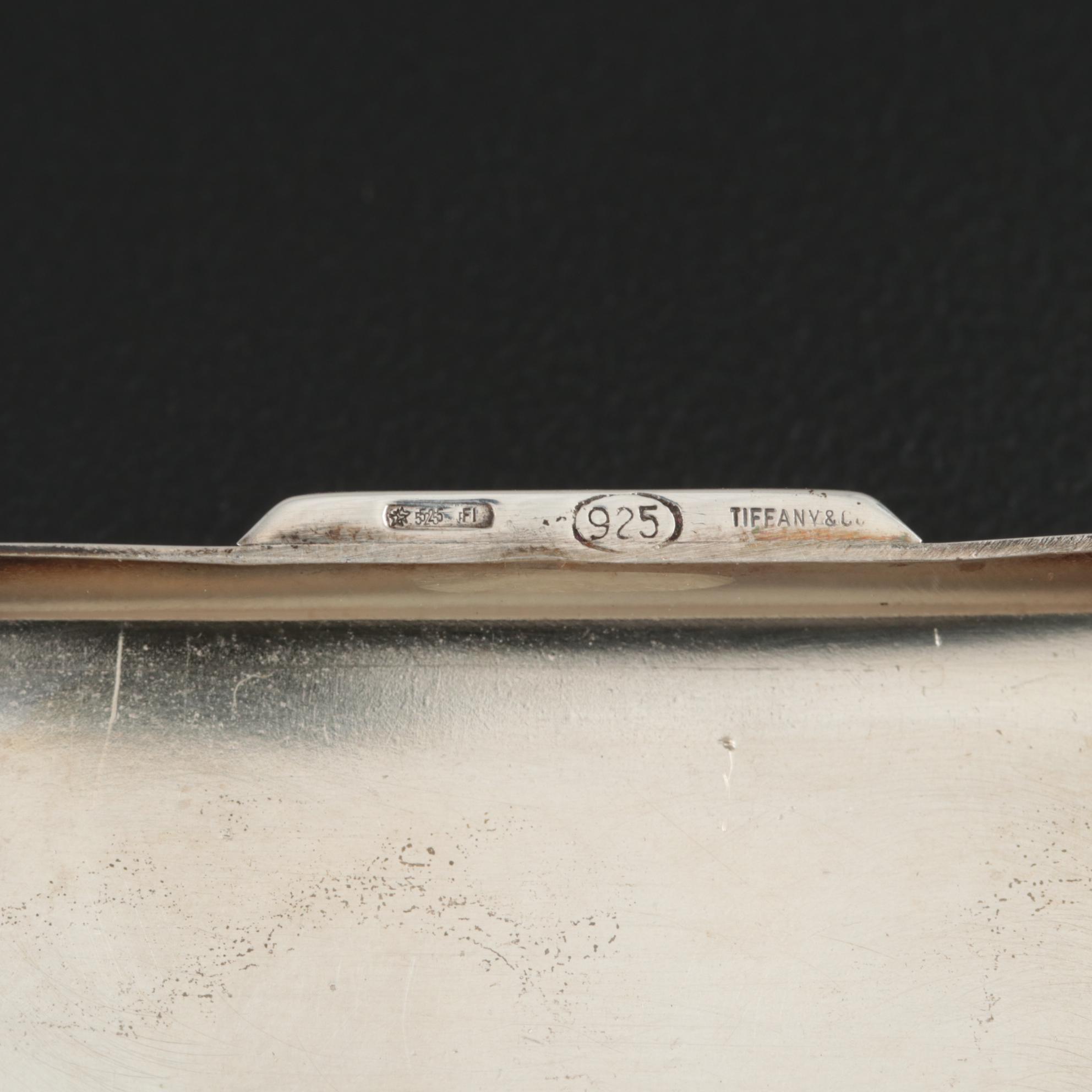 Tiffany & Co. Italian Sterling Silver Pill Box